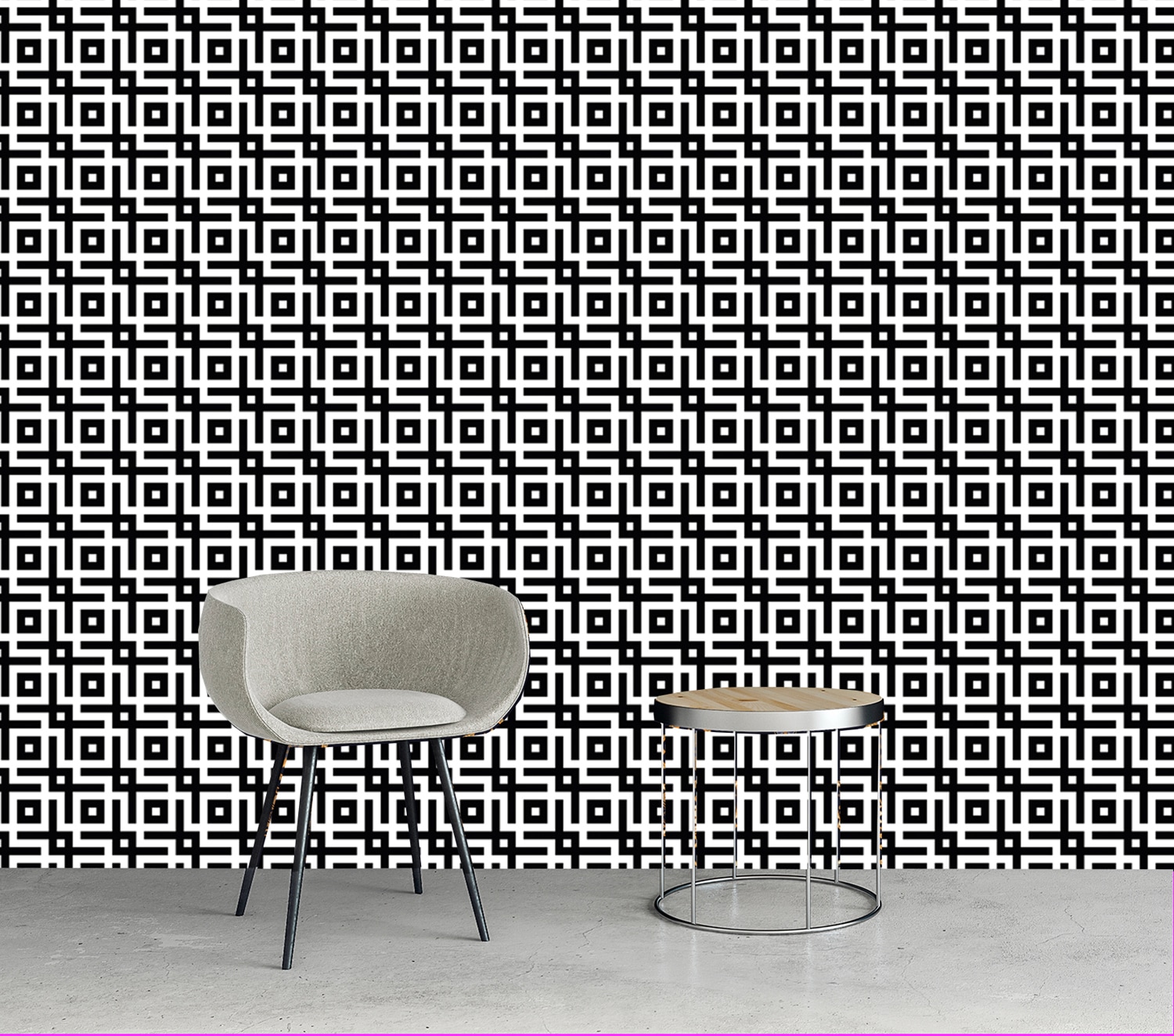 queence Vinyltapete »Maddison« Farbverlauf | abstrakt | bedruckt | gemustert glatt 90x250cm, selbstklebend, kinderleichte Anbringung, , Sticker