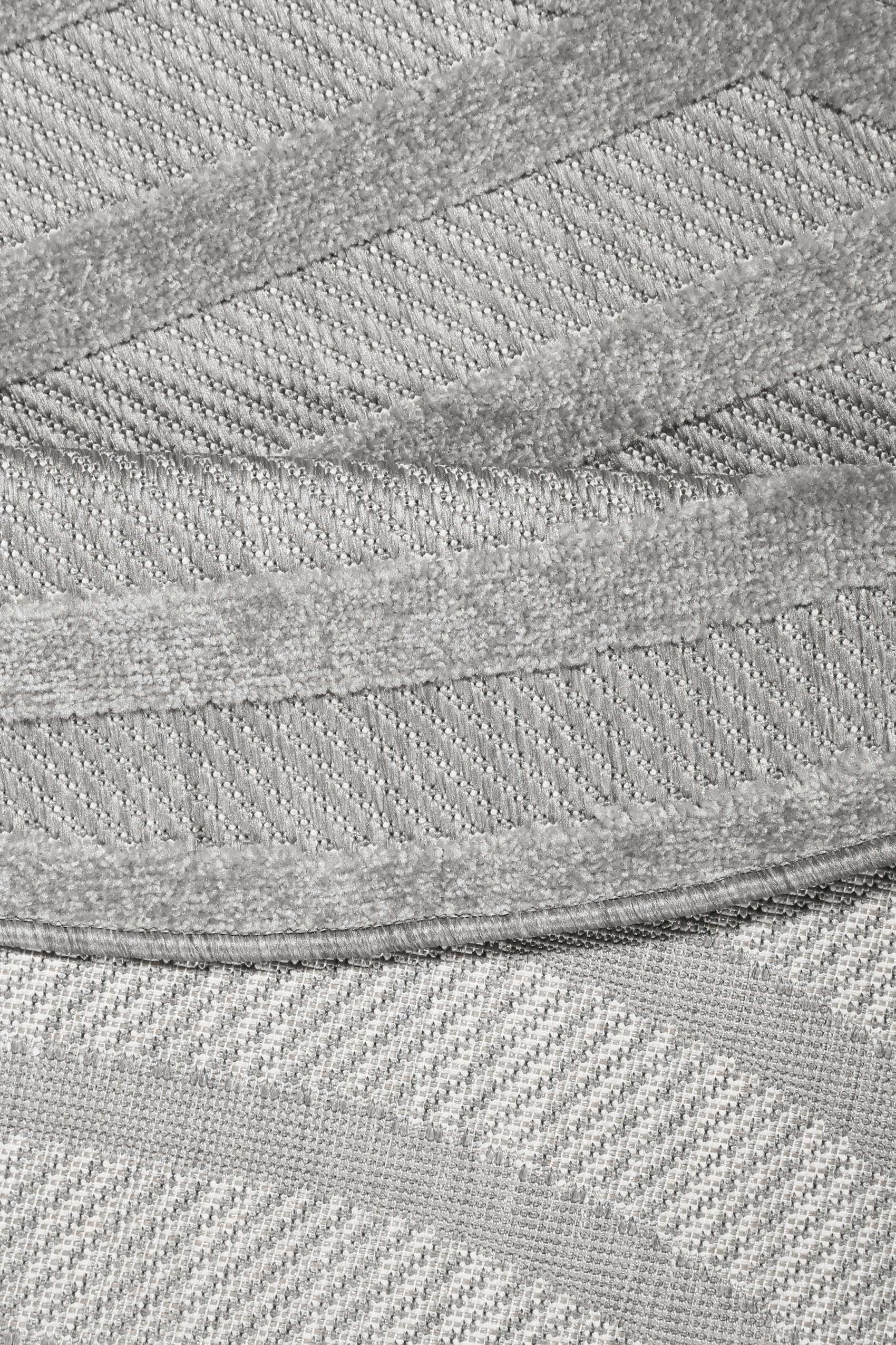 Esprit Outdoorteppich »Spirit,  ESP-54229«, rund, 6 mm Höhe, mit Hoch-Tief-Effekt, grafisch, modern, robust, Terrasse, Küche