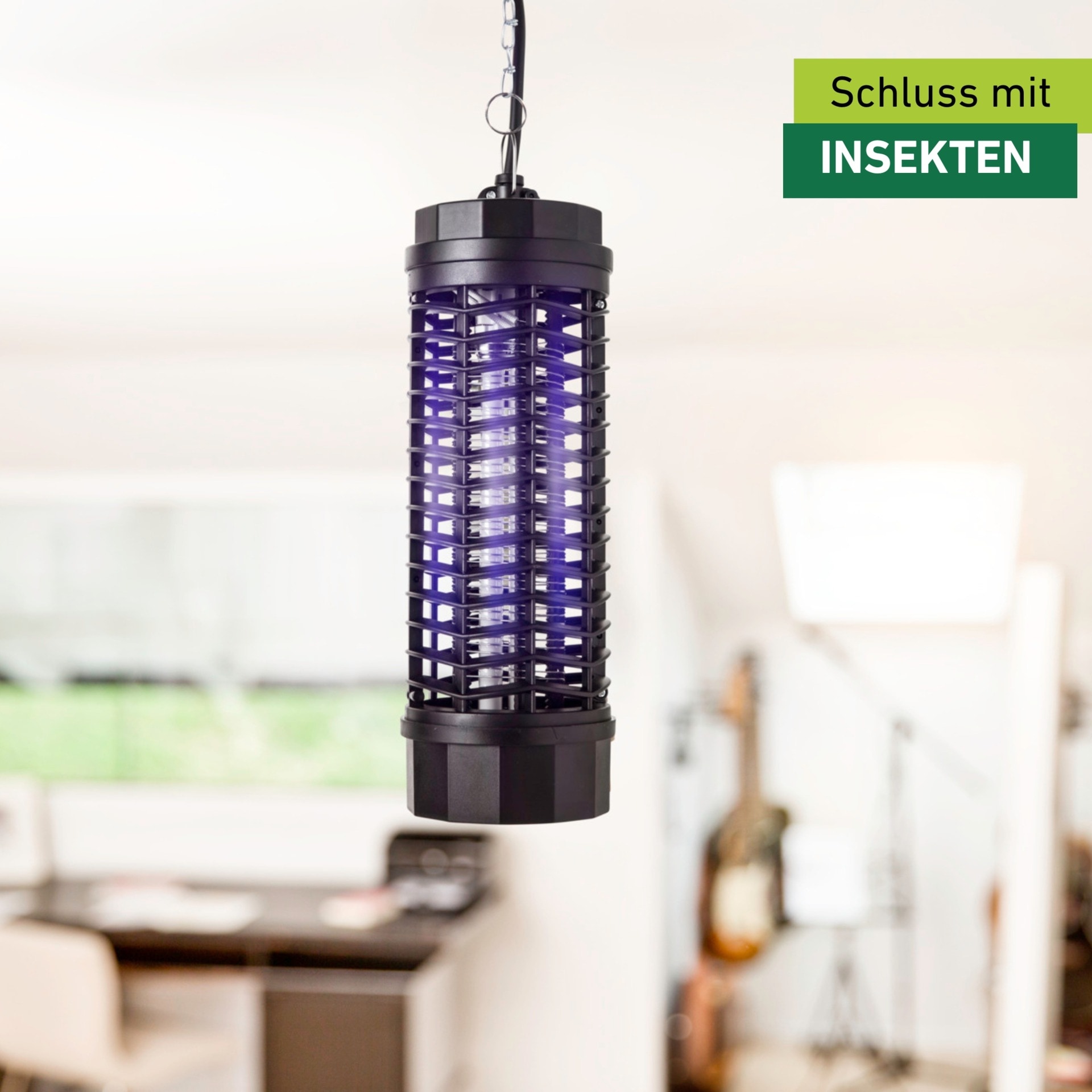Windhager Insektenfalle »für Fluginsekten, Schutzlampe für den Fang von Insekten« vollisoliertes Kunststoffgehäuse, UV-Lampe mit 4 oder 11 Watt