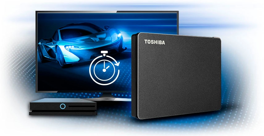 Toshiba externe HDD-Festplatte »Canvio Gaming«, 2,5 Zoll, Anschluss USB 3.2