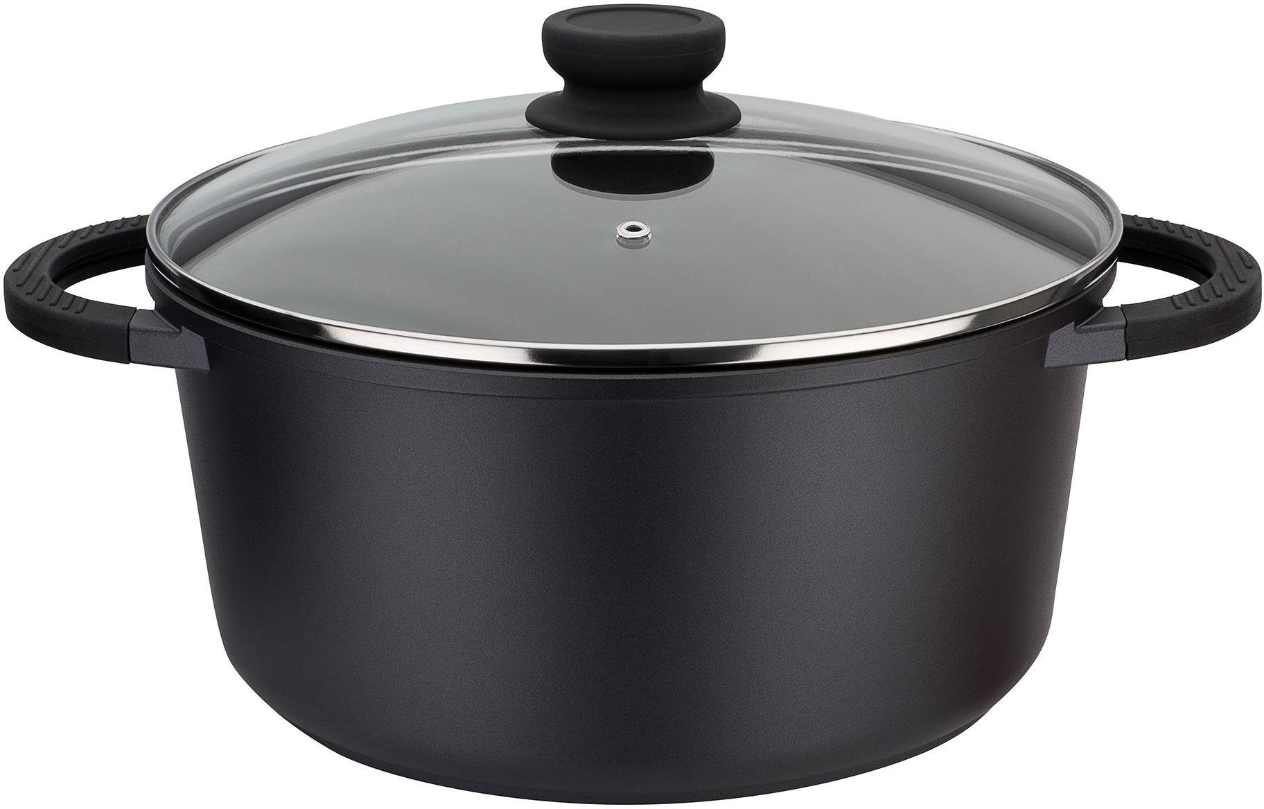 GSW Kochtopf »SilcoGuss noir« 1 Stk. tlg. Aluminiumguss günstig online kaufen