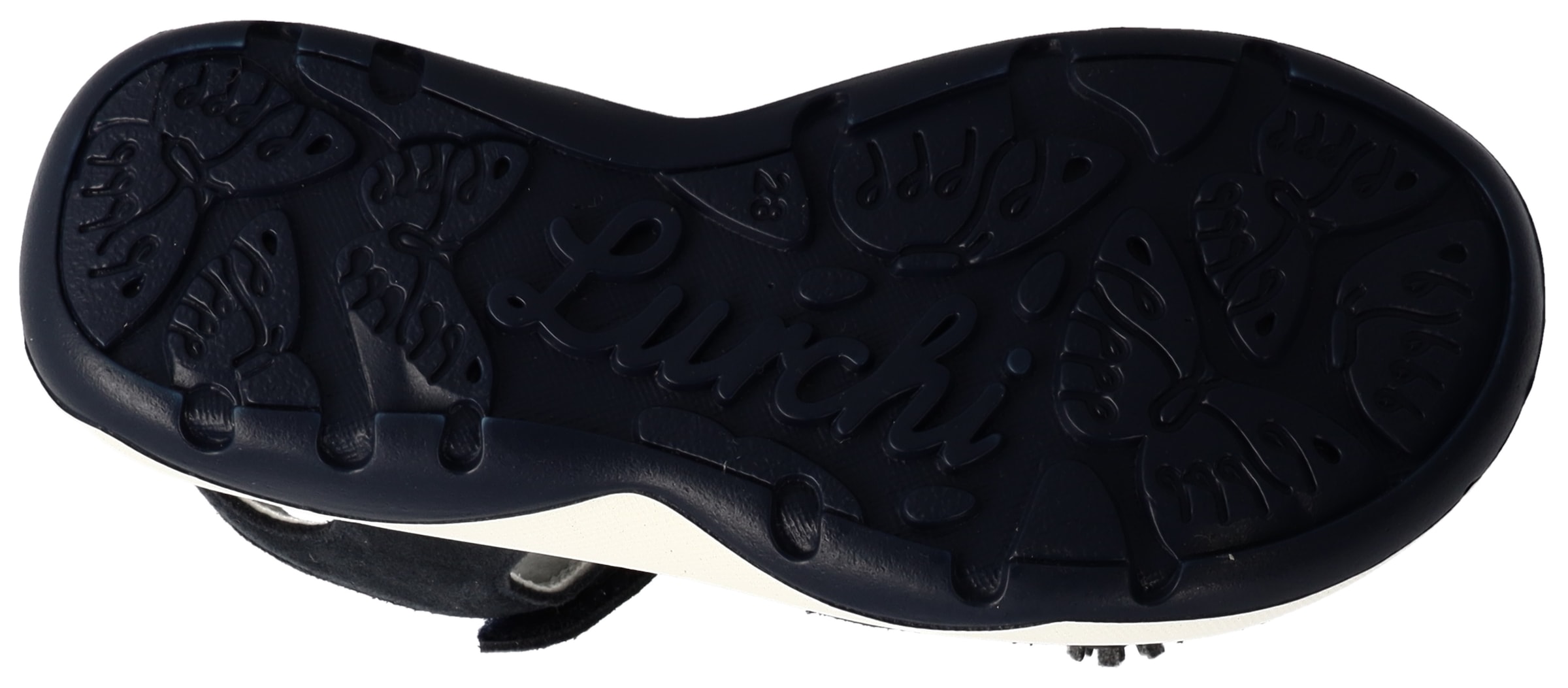 Lurchi Sandale »Florini 1«  Klettschuh mit Fransen, Größenschablone zum Download