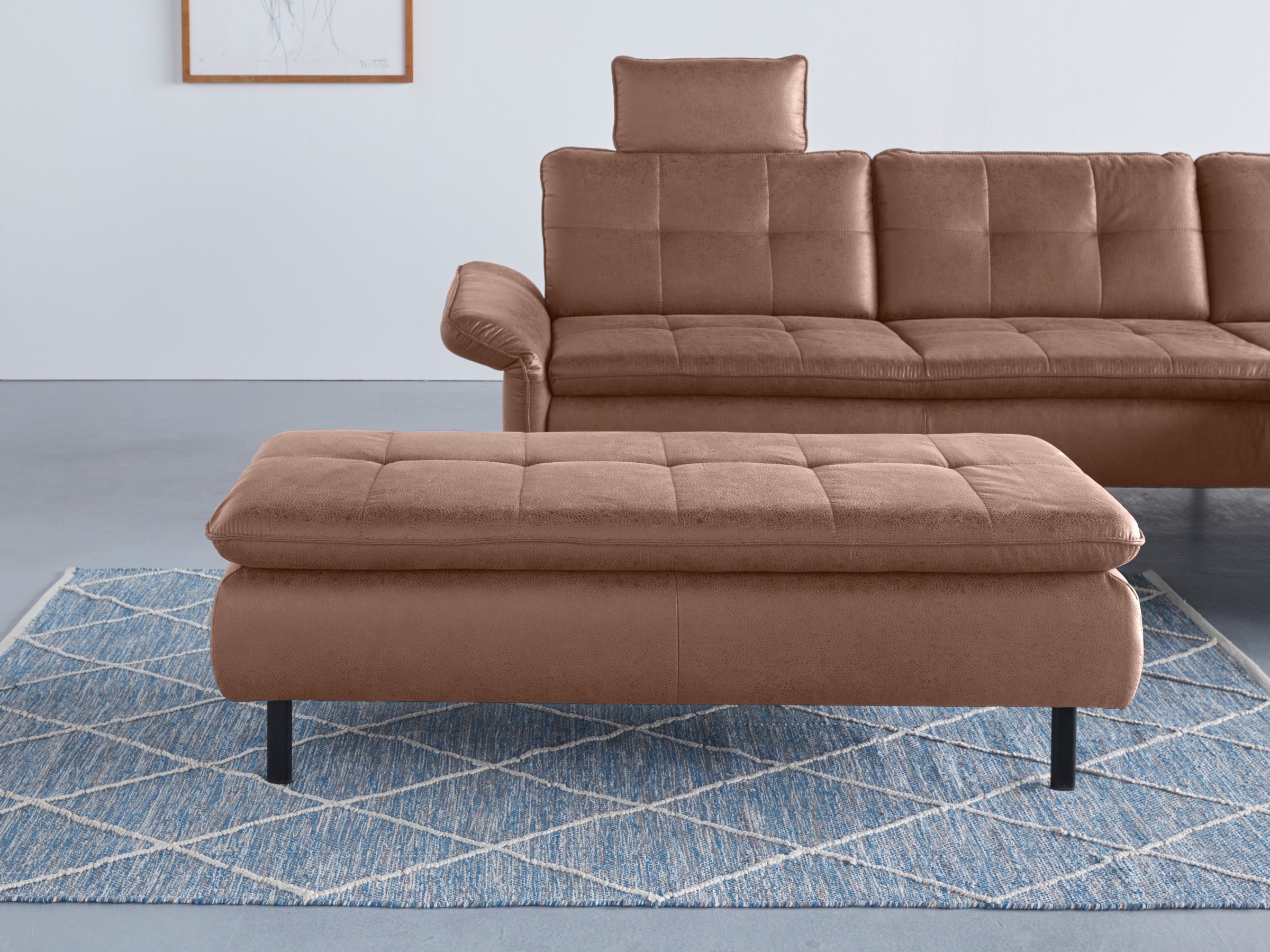 Home affaire Hockerbank »Birkholm« passend zur Serie "Birkholm", B/T/H: 137 günstig online kaufen