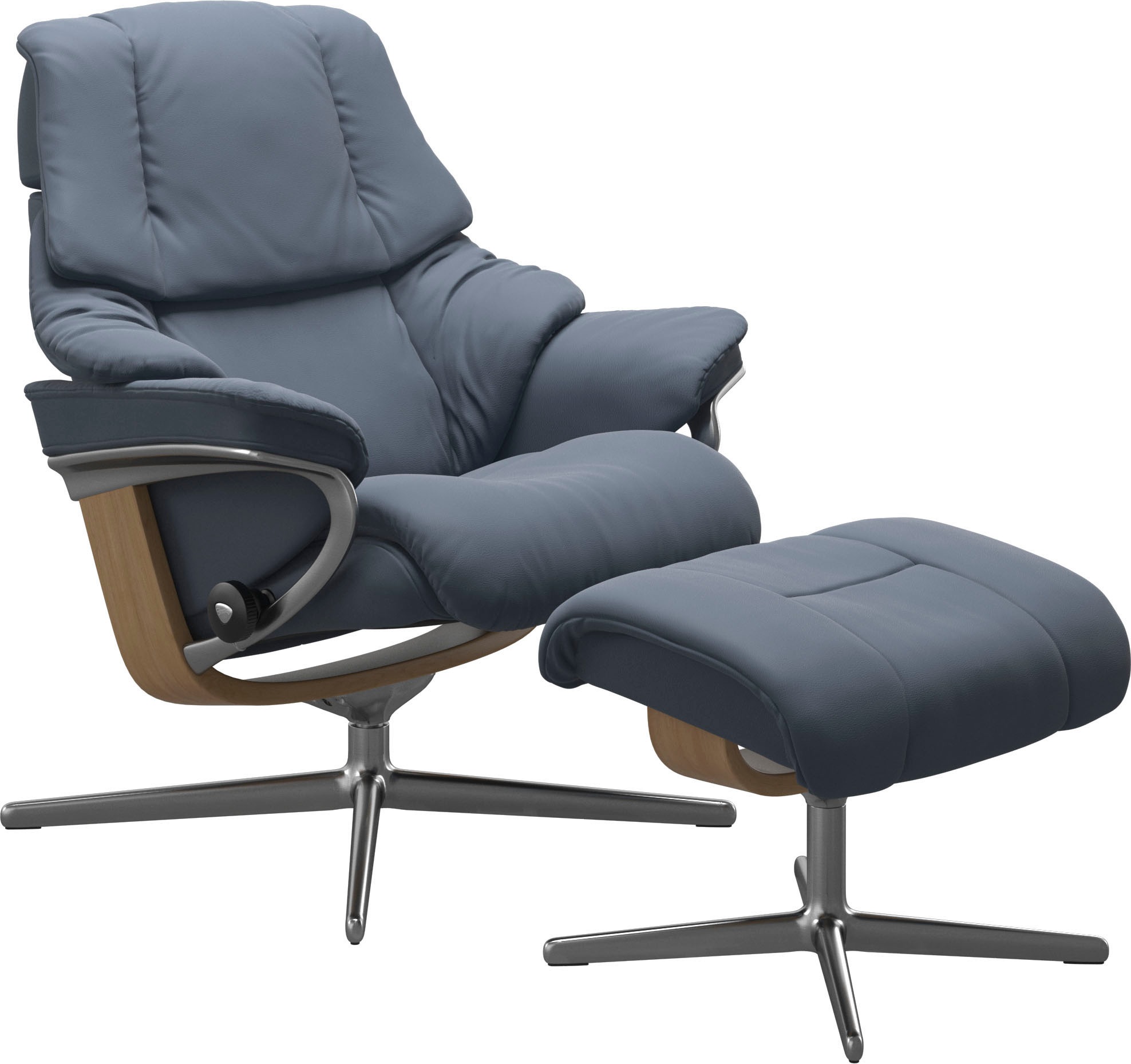 Stressless® Relaxsessel »Reno« Set, Relaxsessel mit Hocker, mit Hocker, mit günstig online kaufen