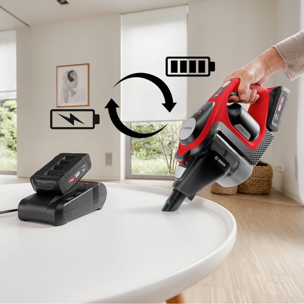 BOSCH Akku-Stielstaubsauger »BCS8224PET Unlimited Serie 8 Gen2«