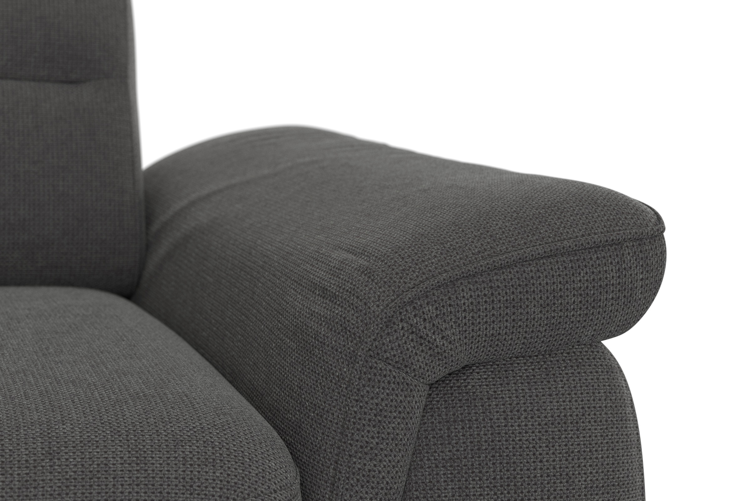 sit&more Ecksofa »Sinatra L-Form«, mit Ottomane, optional mit Kopfteilverstellung und Armteilfunktion