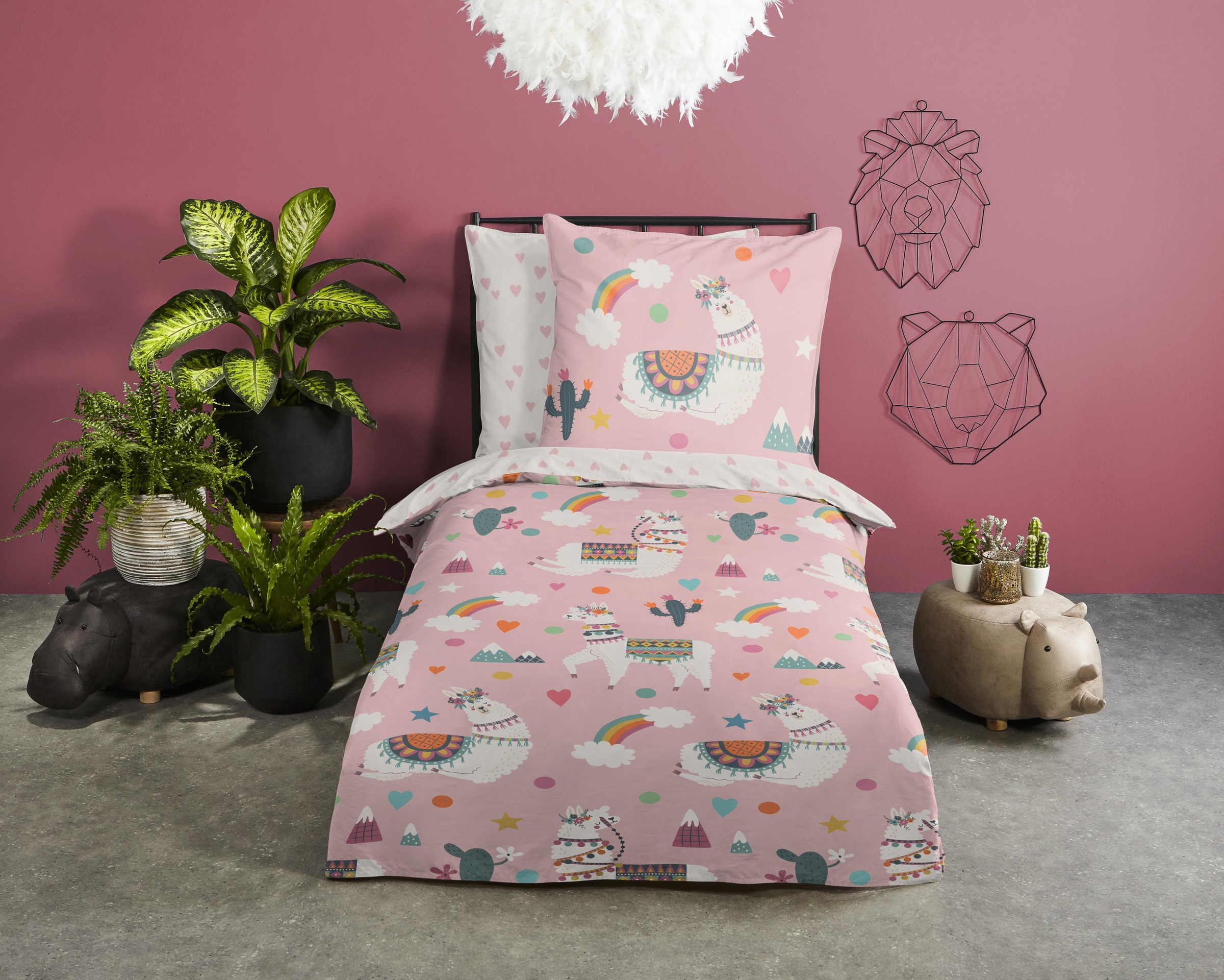 PURE luxury collection Kinderbettwäsche »Paca«, Mikrofaser, 135x200, Pflege günstig online kaufen