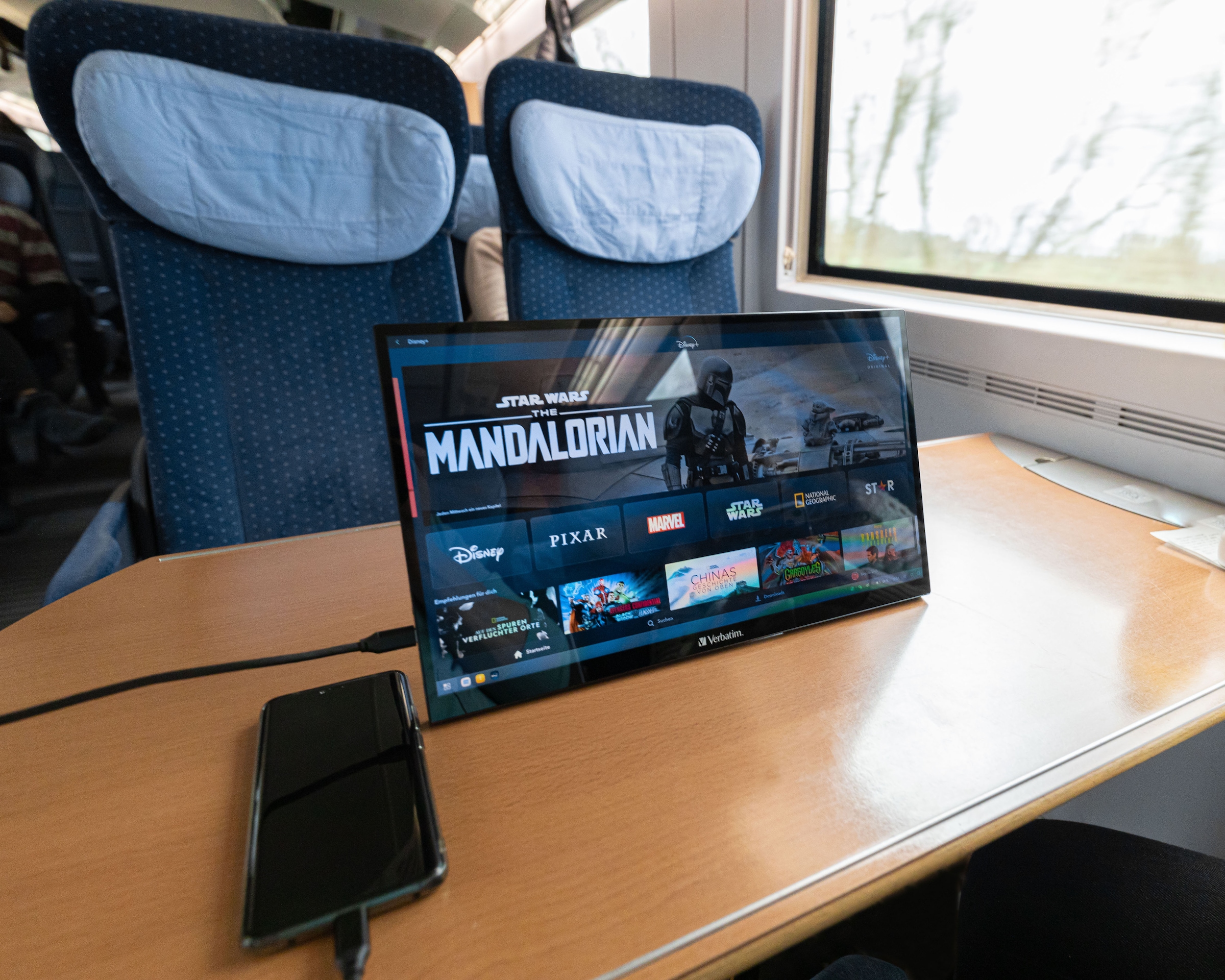 Verbatim Portabler Monitor »49593 Verbatim PMT-17« 44 cm/17 ″  1920 x 1080 px Full HD 6 Reaktionszeit 60 Hz