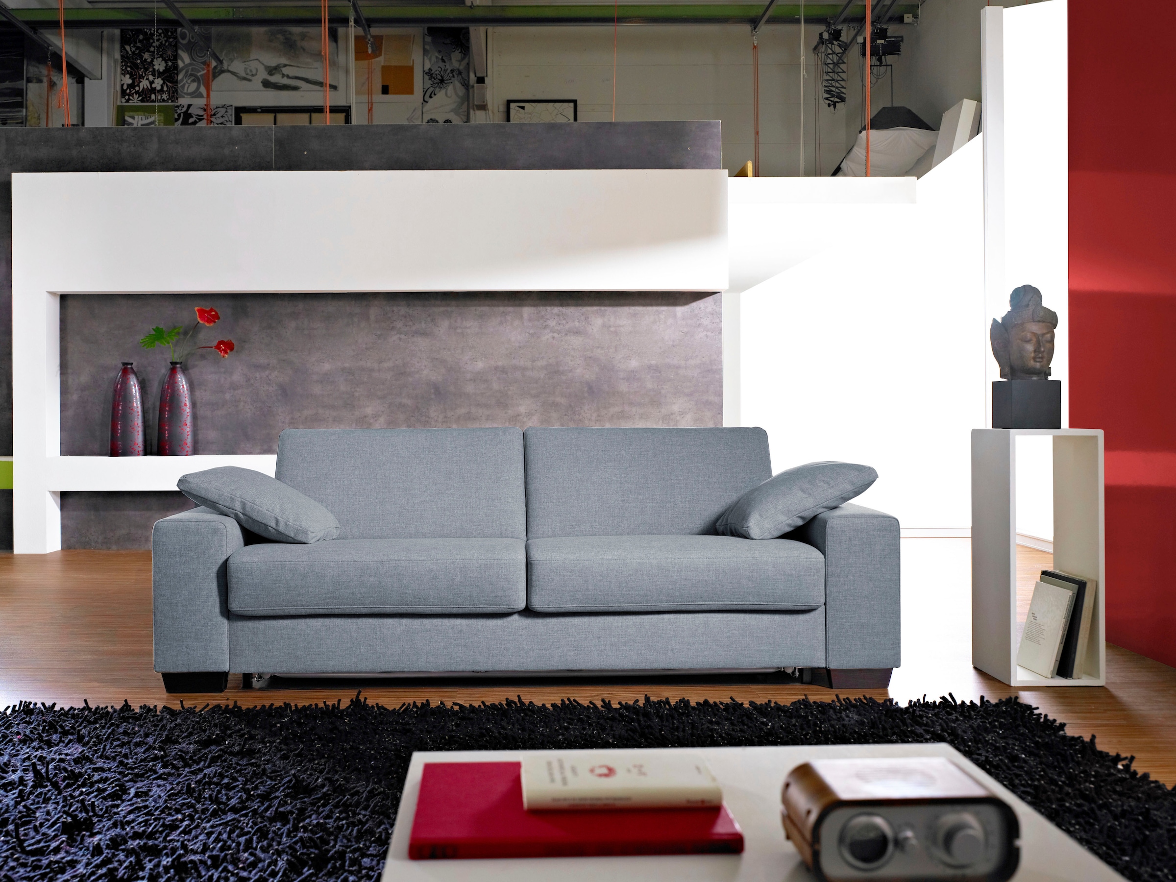 Bali Schlafsofa »Norwalk«, Dauerschlaffunktion, mit Unterfederung / Lattenr günstig online kaufen