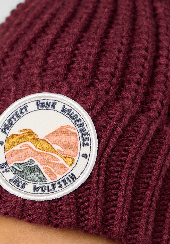 Jack Wolfskin Bommelmütze »POMPOM BADGE BEANIE K«