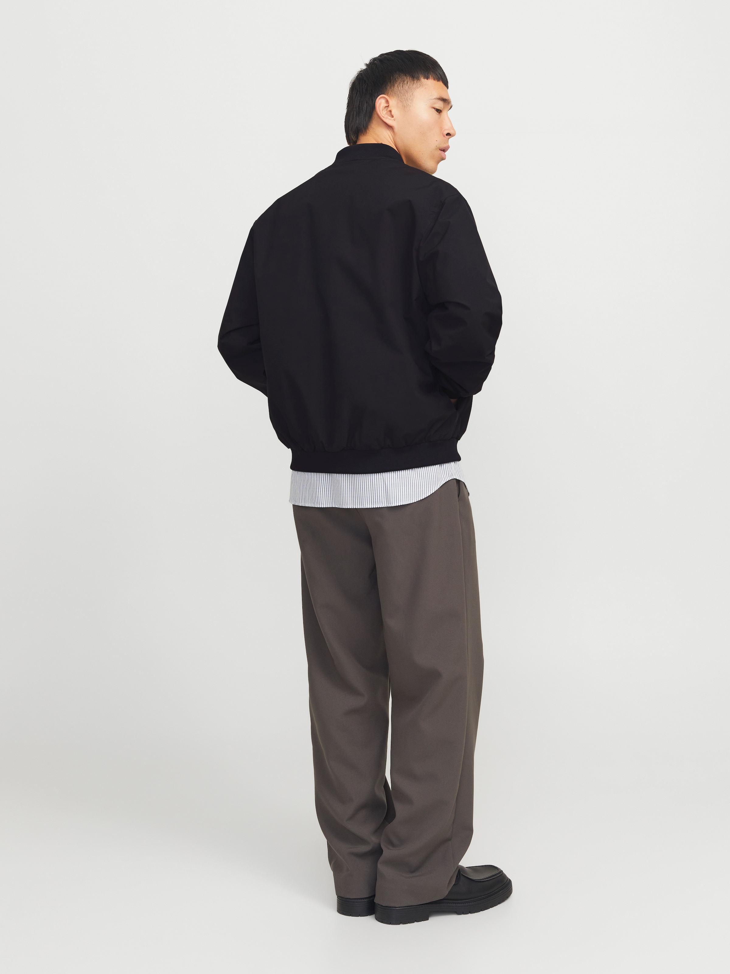 Jack & Jones Bomberjacke »JJECHARGE BOMBER JACKET NOOS«, ohne Kapuze, mit Rippbündchen