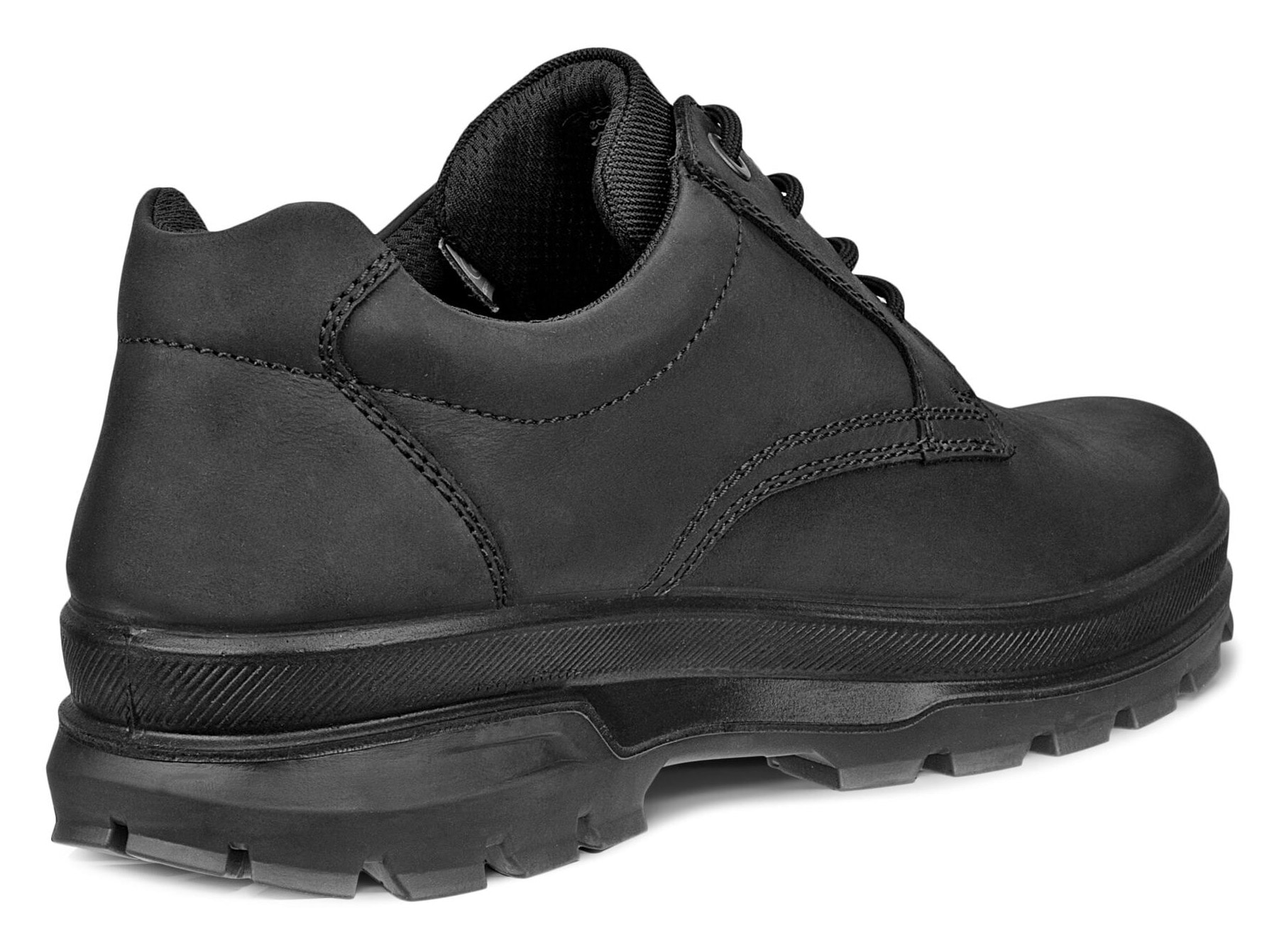 Ecco Schnürschuh »Rugged Track Wp Plain Toe«, Sneaker, Outdoorschuh mit waterproof Ausstattung