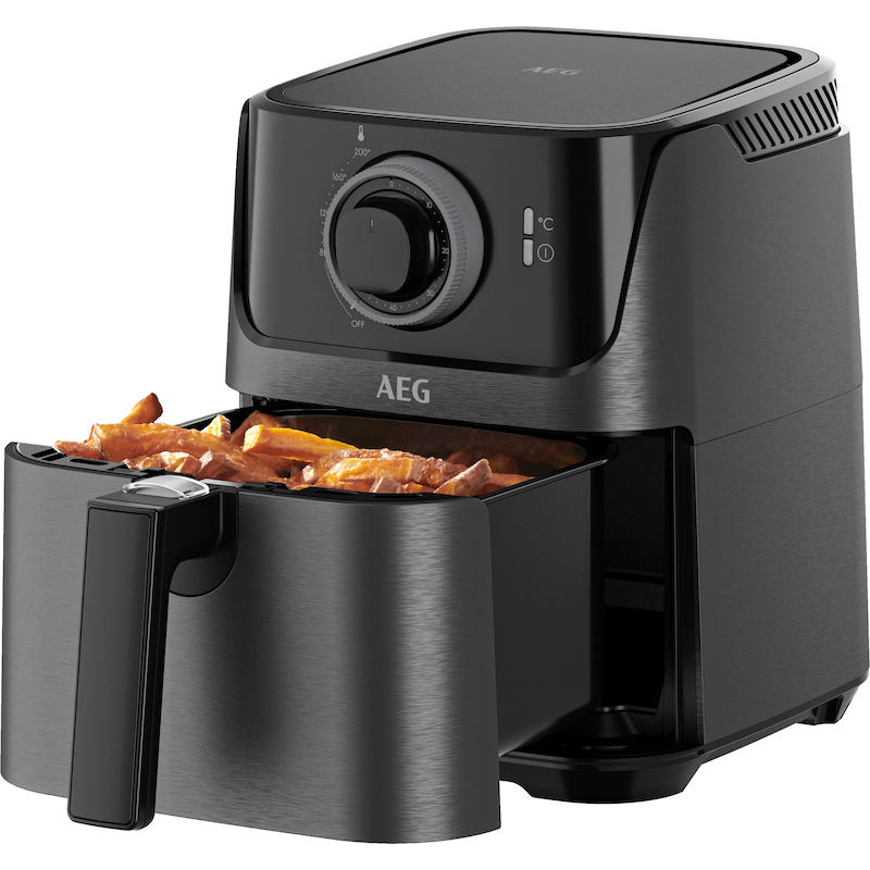 AEG Heißluftfritteuse »AF5-1-4GB« 1350 W Fassungsvermögen 2, 5 l schwarz