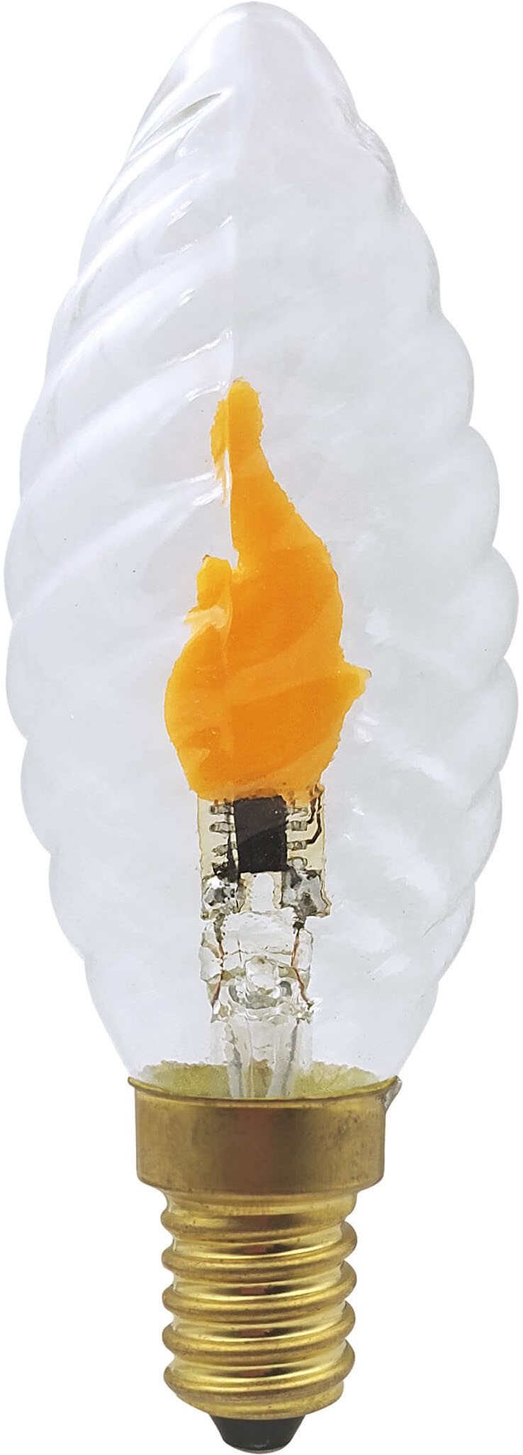 SEGULA LED-Filament »LED Kerze Twisted klar, E14« E14 1 Stk. Warmweiß günstig online kaufen