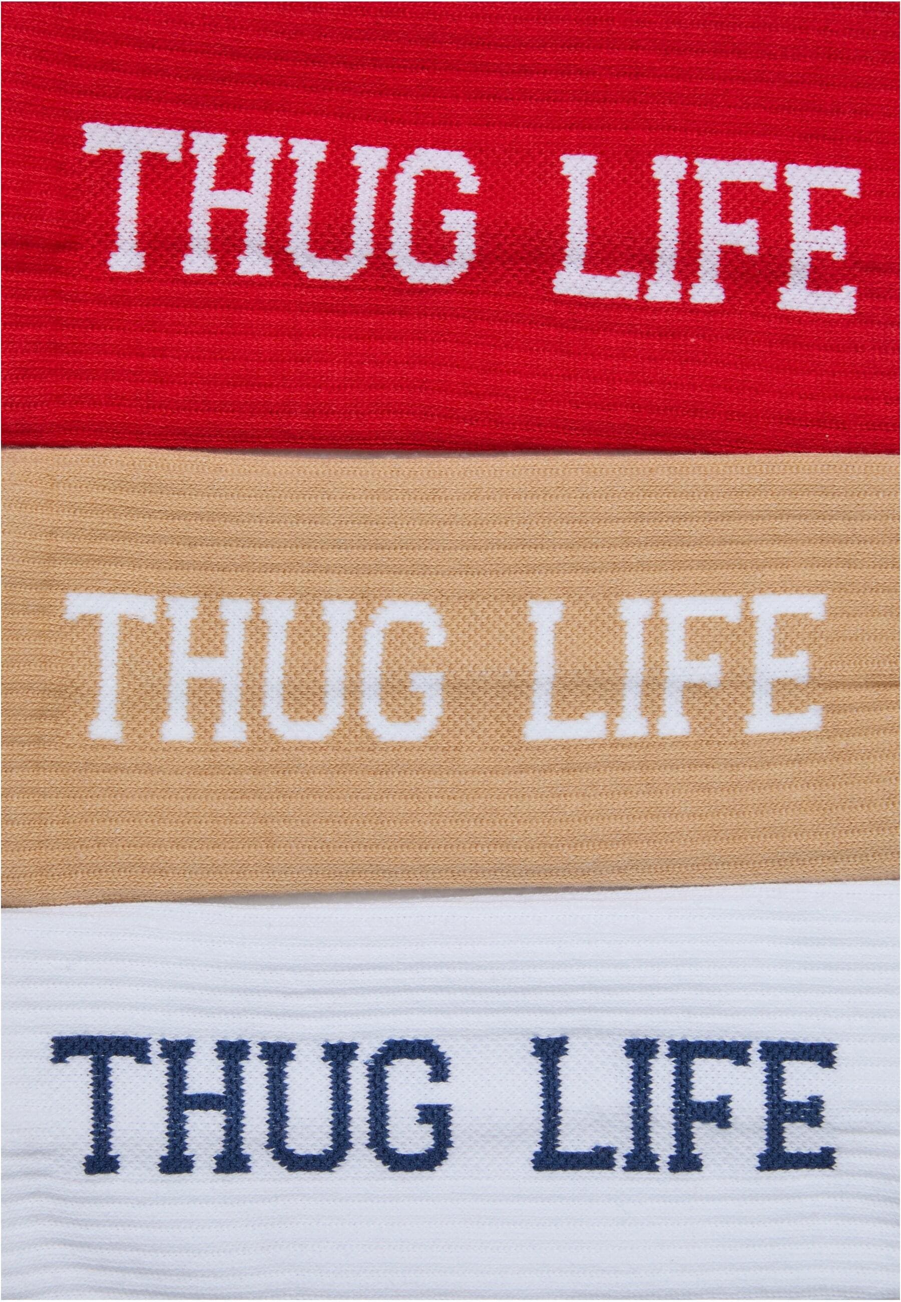 Karl Kani Basicsocken »Karl Kani Unisex KA242-003-1 Kani Thug Life 3-Pack Socks« 1 Paar tlg.