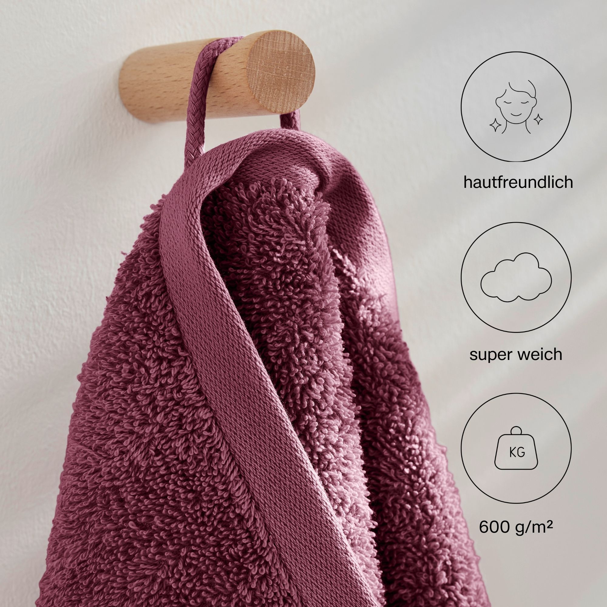 s.Oliver Gästehandtuch »s.Oliver, Premium Qualität, 600 gr/m², auch als Sets erhältlich«, (1 St., Gästehandtuch 30 x 50 cm), große Farbauswahl, auch als Duschtuch, Waschhandschuh, Handtuch