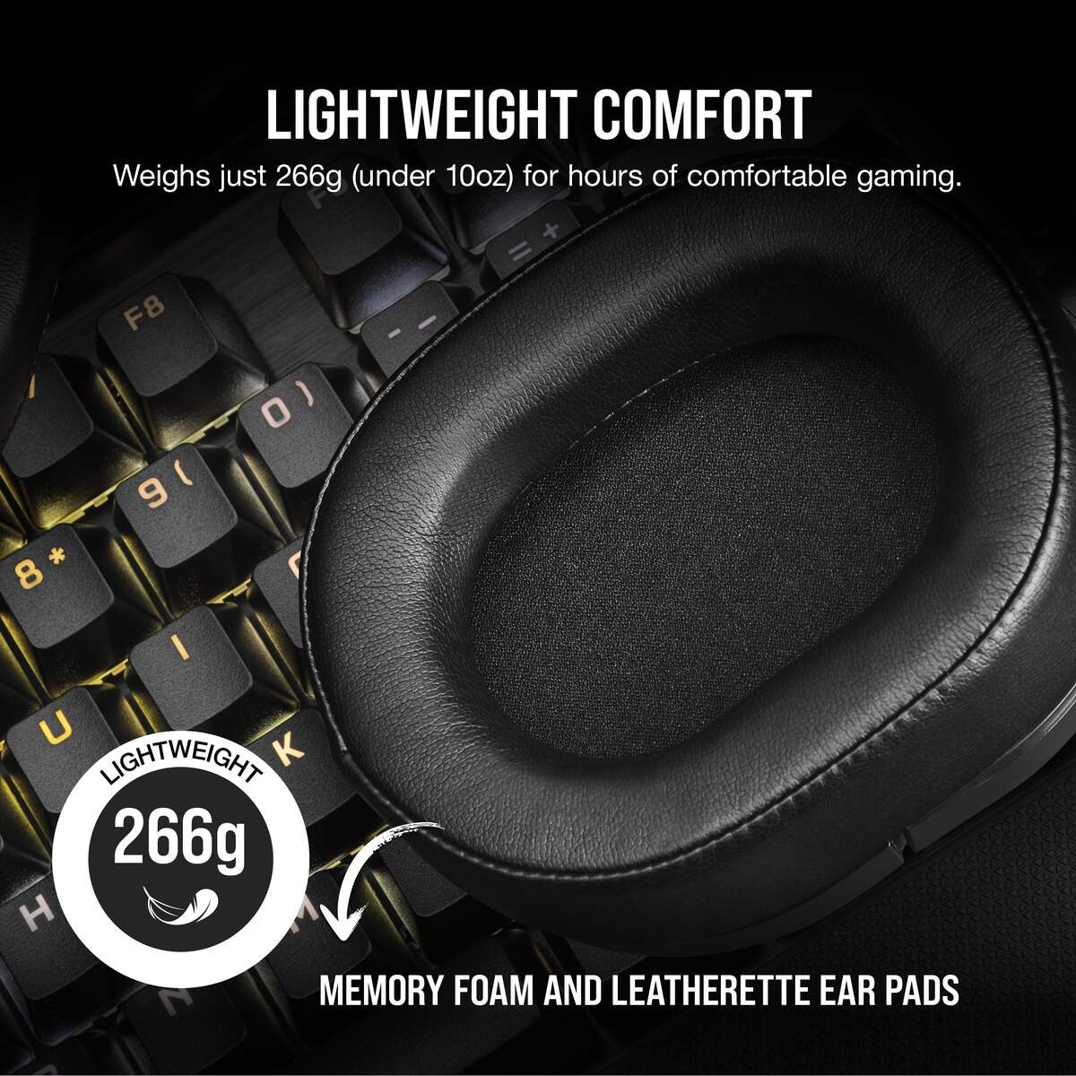 Corsair wireless Kopfhörer »CORSAIR HS55 WIRELESS Carbon«
