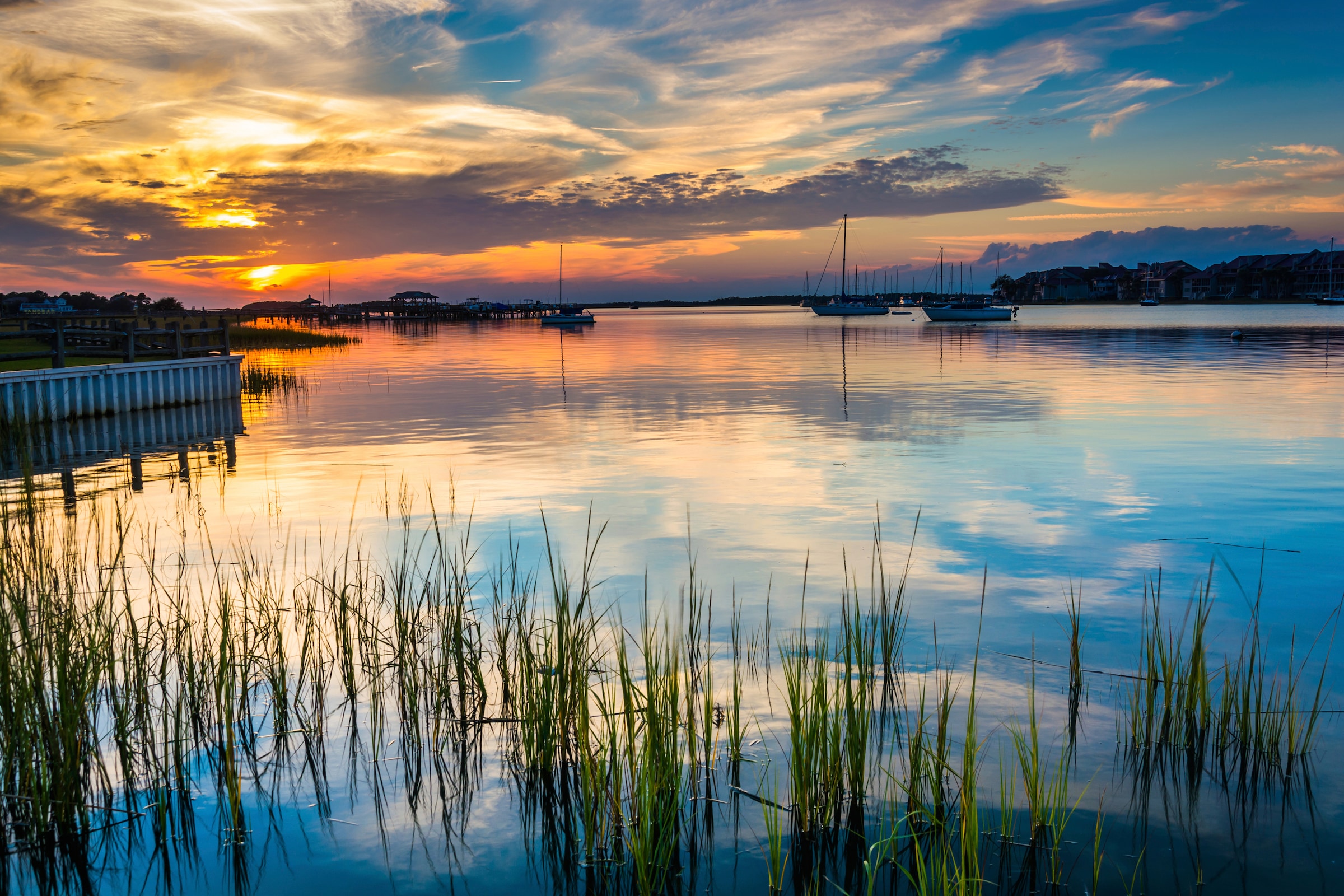 Papermoon Fototapete »Folly Beach South Carolina« glatt günstig online kaufen
