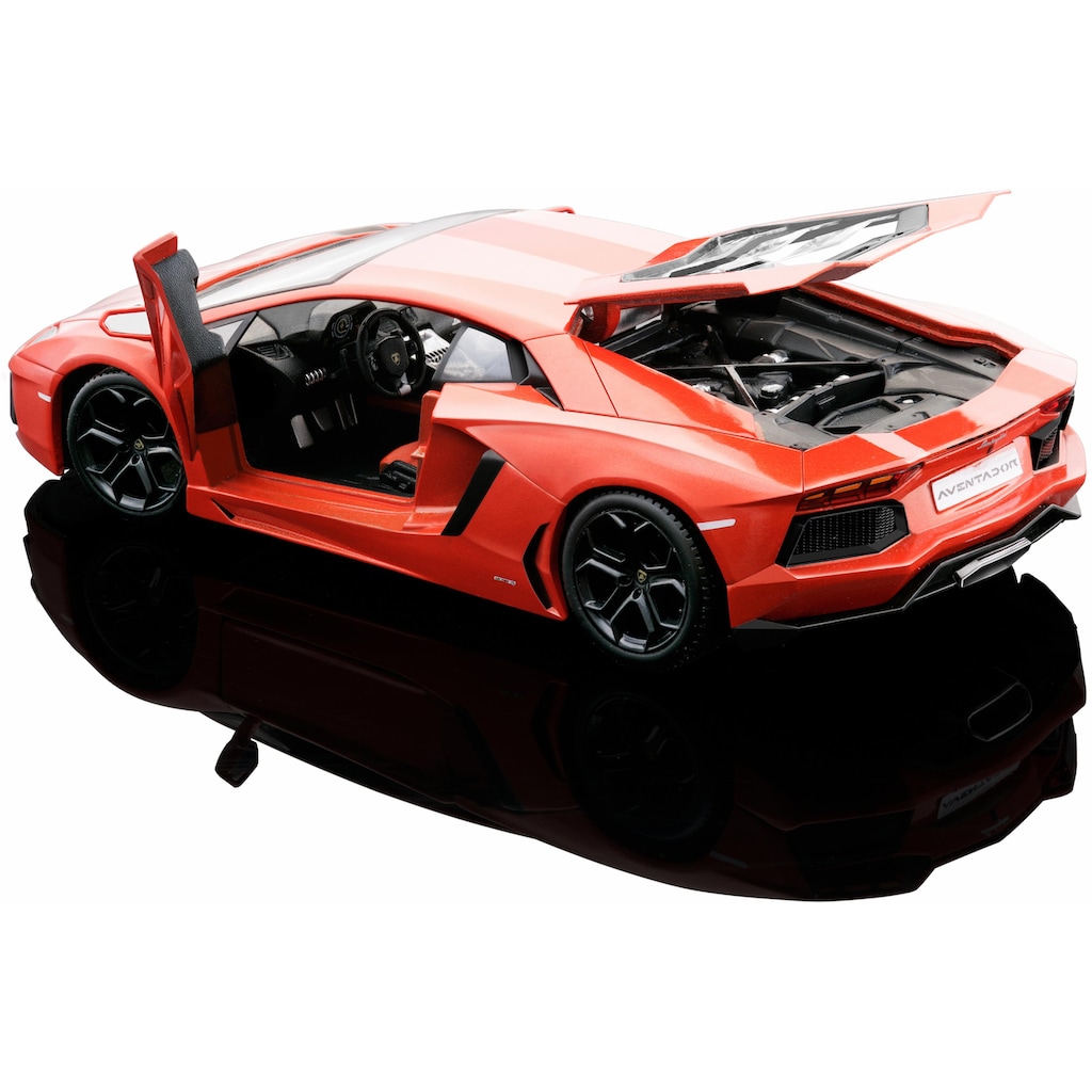Maisto® Sammlerauto »Lamborghini Aventador LP700-4 11, 1:24, orange«, 1:24, aus Metallspritzguss
