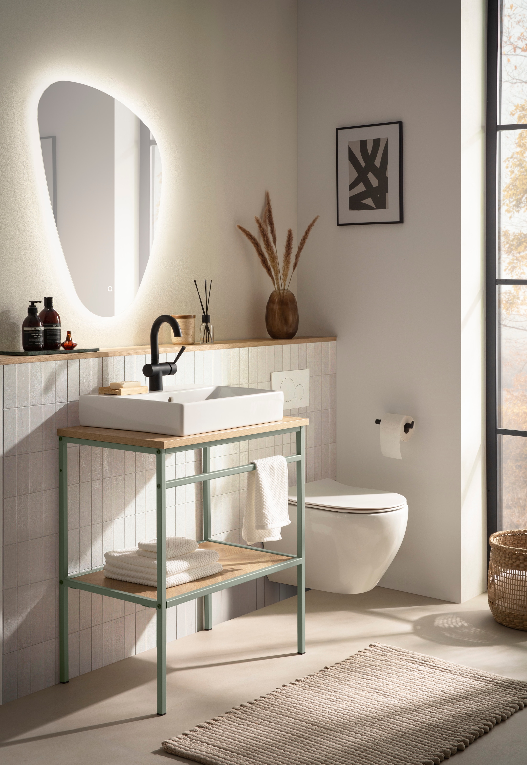 welltime Waschtisch 1 Stk. tlg. Made in Germany