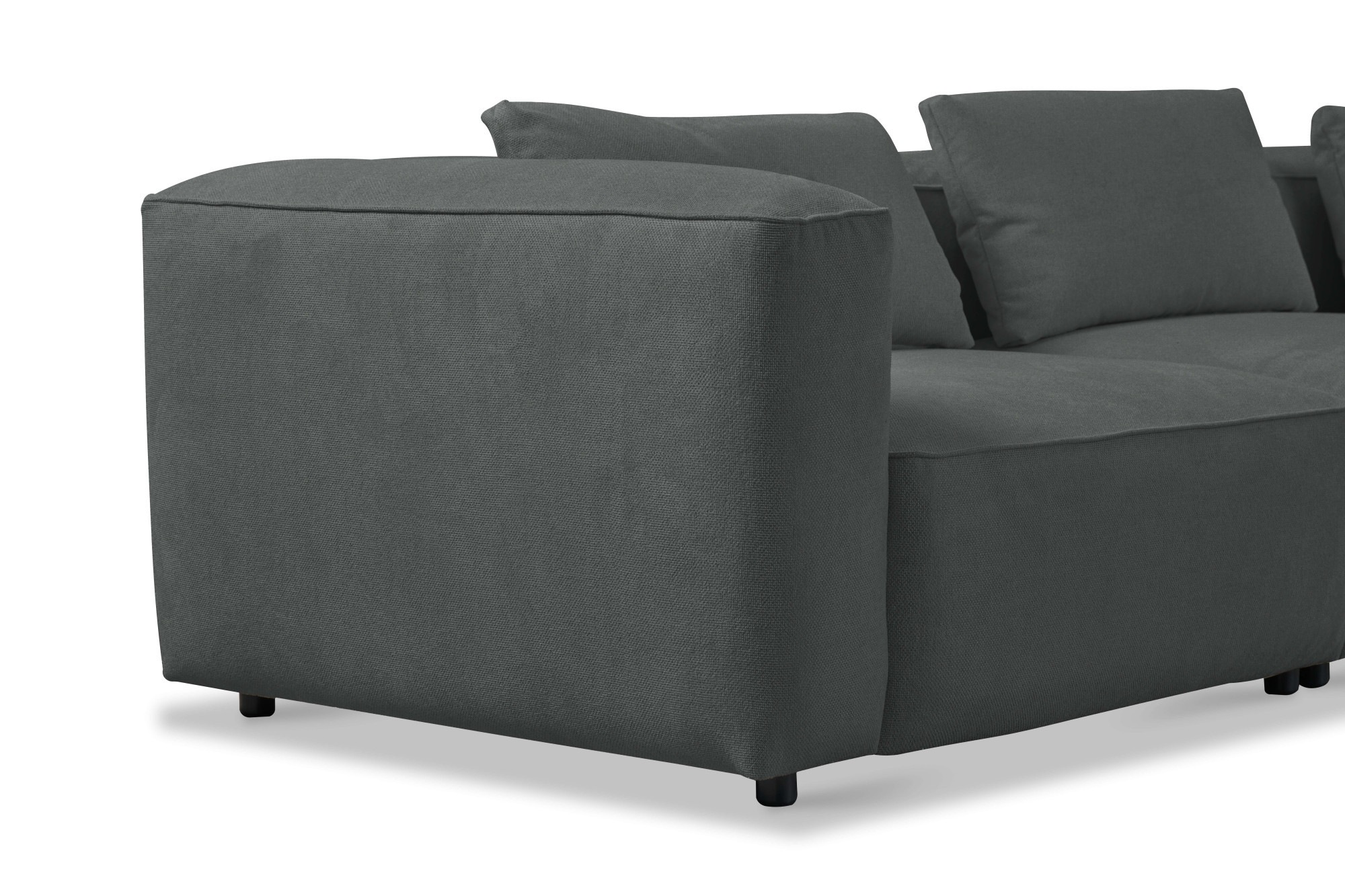 andas Ecksofa »Tvinnet«, Breite 317 cm, extra tiefe Sitzfläche, kubisches Sitzvergnügen