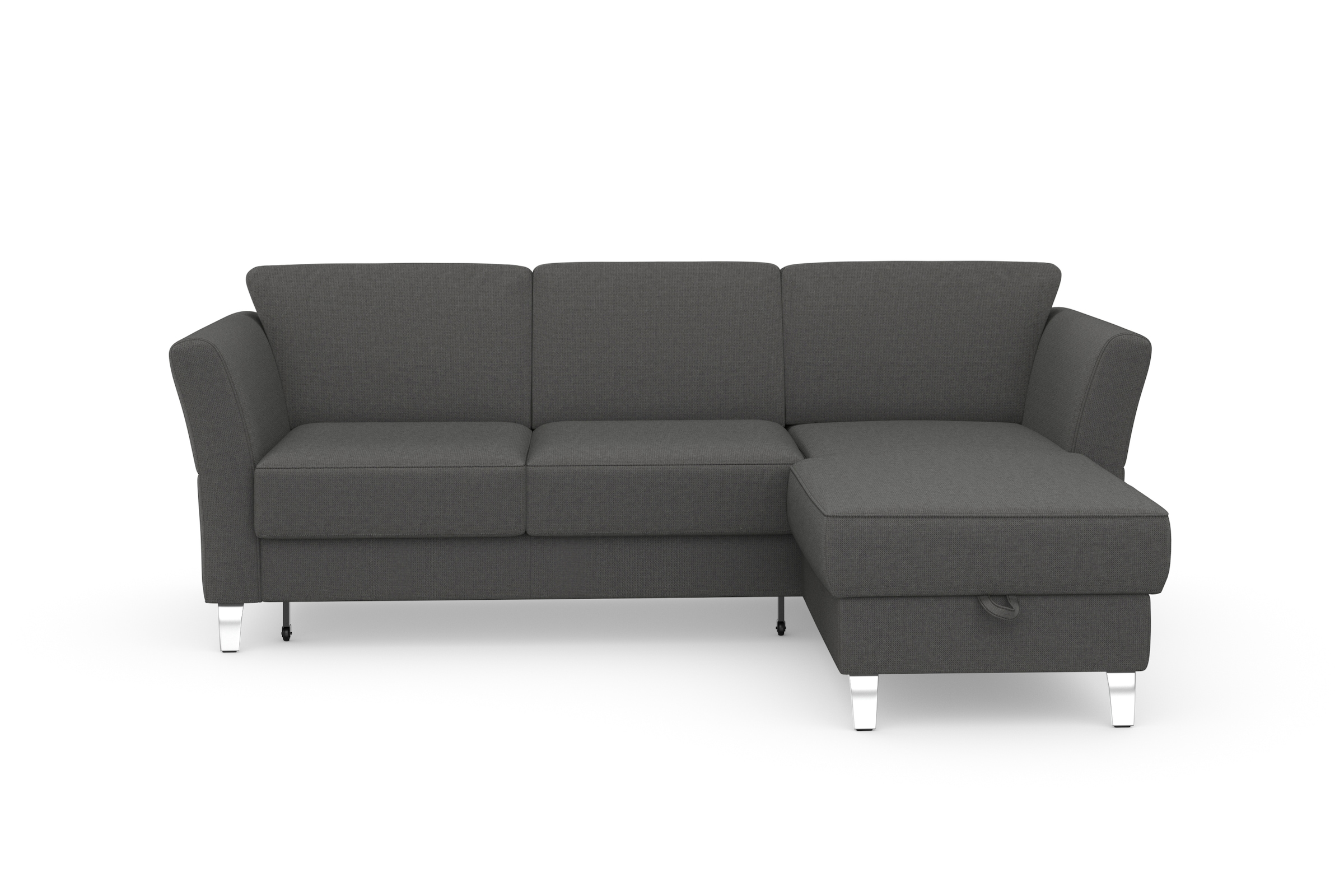 sit&more Ecksofa »Visby L-Form« wahlweise mit Bettfunktion und Bettkasten, günstig online kaufen