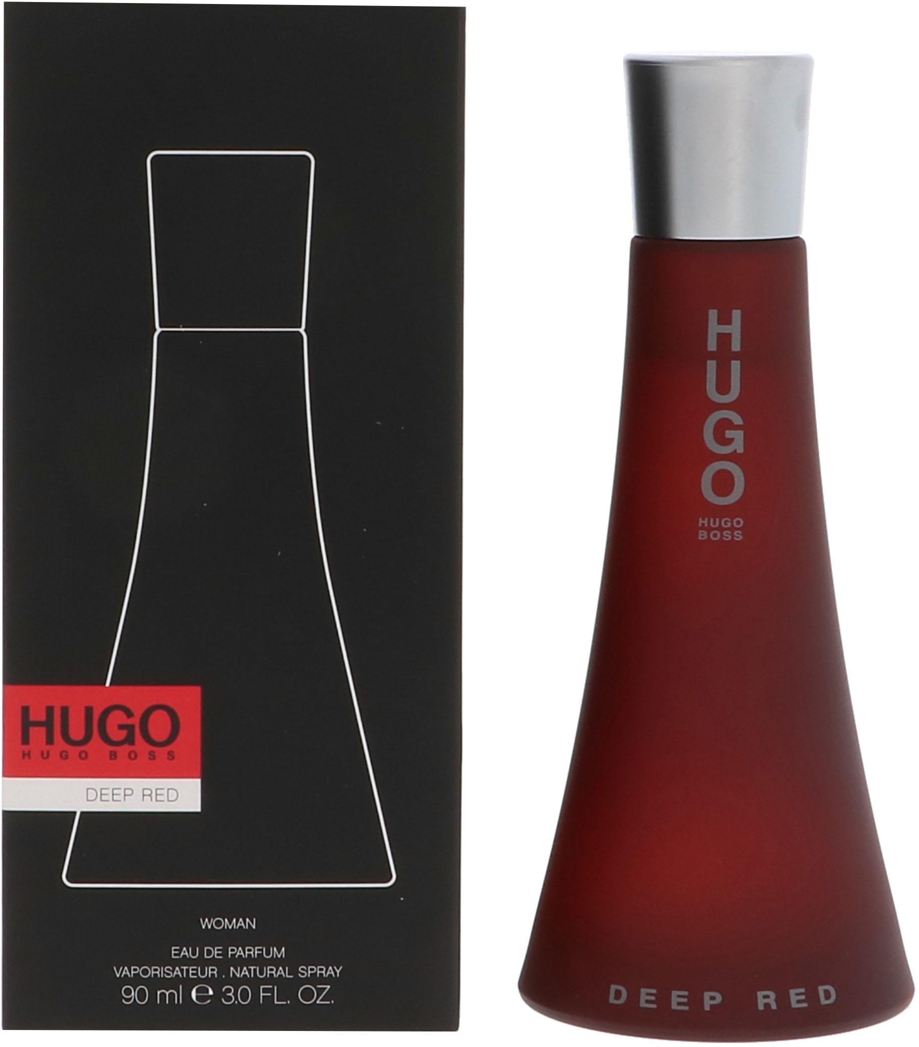 HUGO Eau de Parfum »Deep Red Woman«, mit selbstbewusstem Charakter