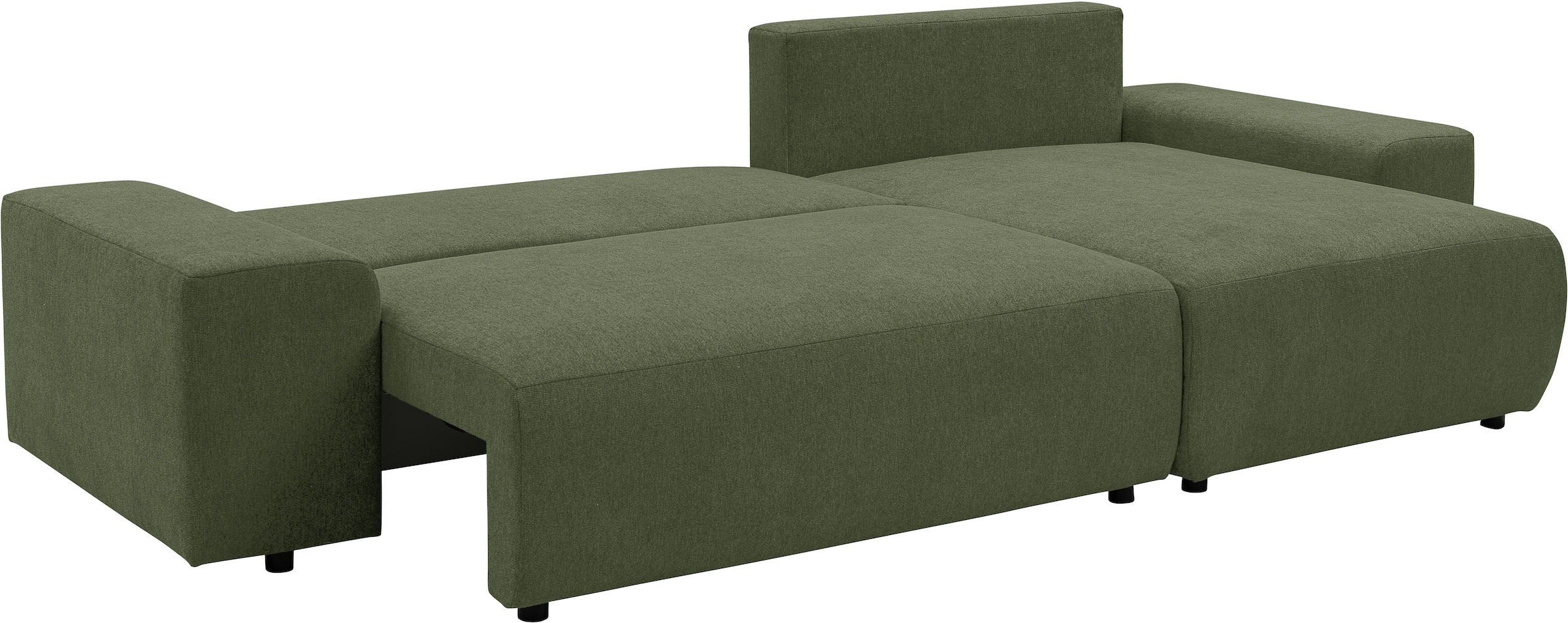 WERK2 Ecksofa »Amsterdam, zeitlos und elegant, Breite 300cm, L-Form«, Design Ecksofa mit hohem Komfort, Schlaffunktion & Bettkasten