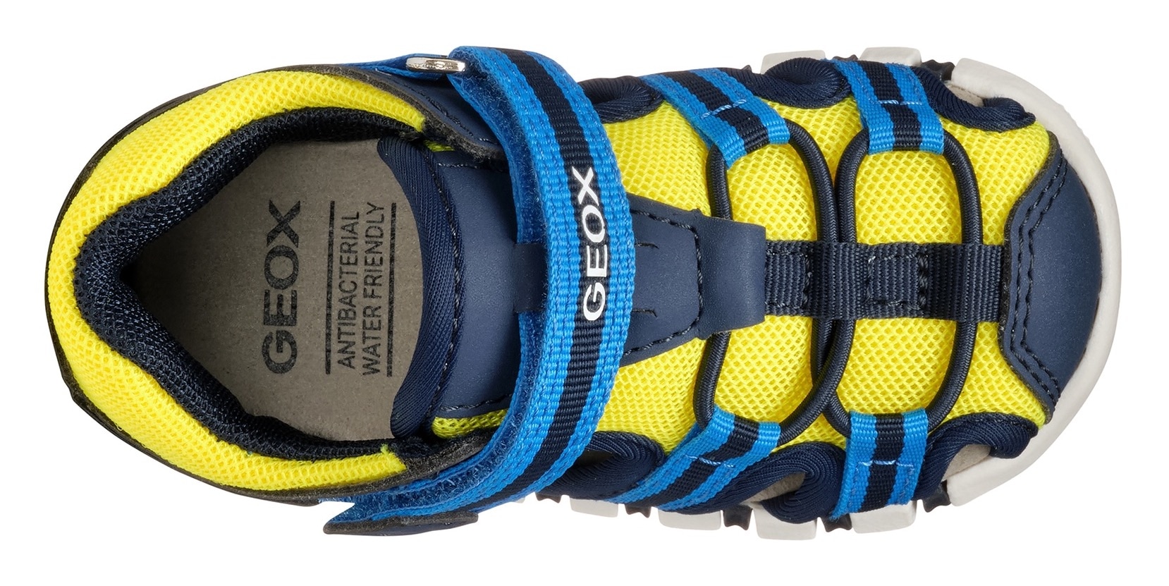 Geox Lauflernschuh »B SANDAL IUPIDOO BOY«, Trekking Sandale, Outdoorschuh, Babyschuh mit Klettverschluss
