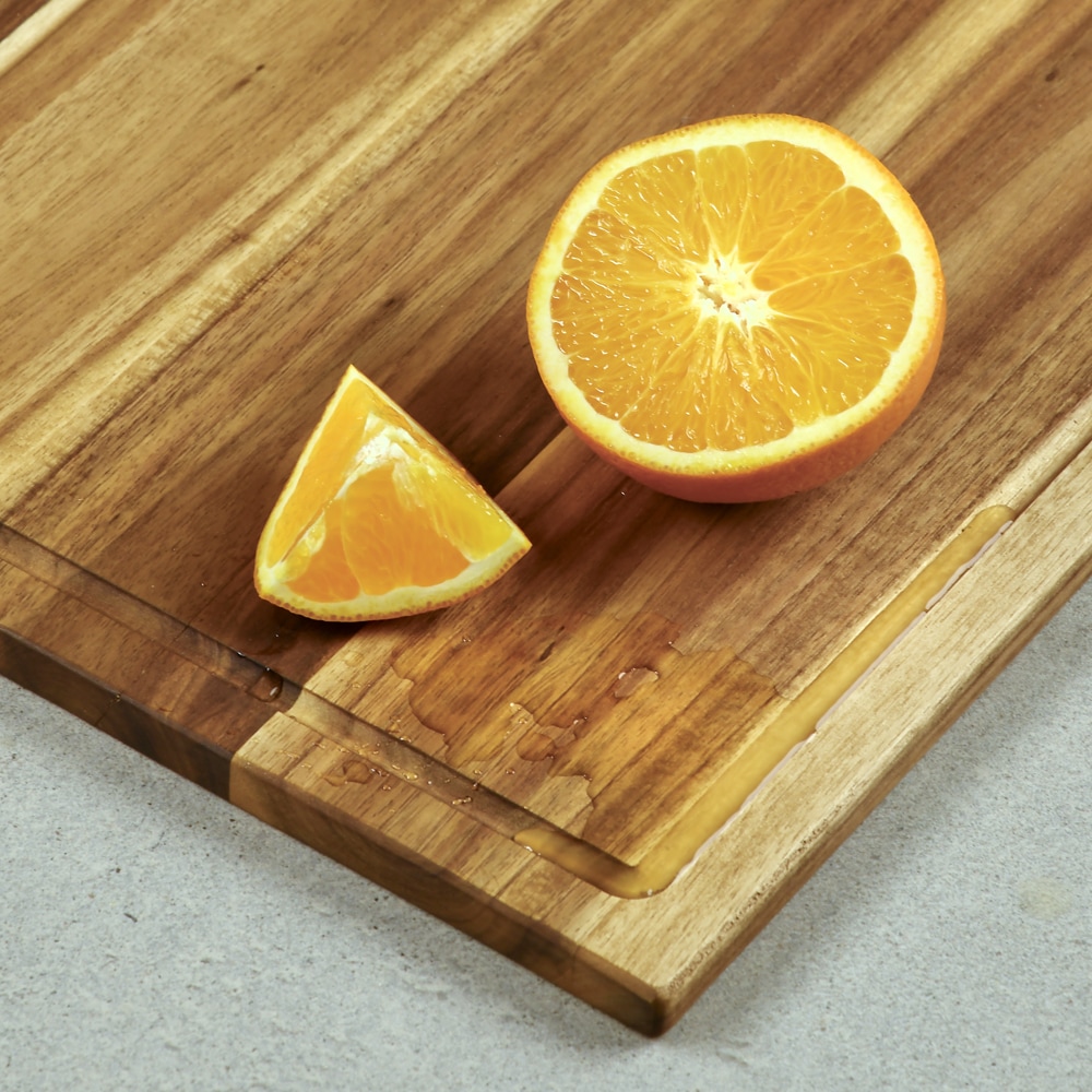 KESPER® Schneidebrett »3er Set Schneidebrett inkl. Ständer«, (Set, 4 St.), aus FSC-zertifiziertem Akazienholz