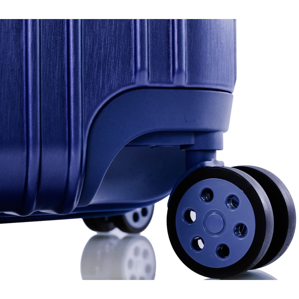 Heys Hartschalen-Trolley »Xtrak, 66 cm, Kobaltblau«, 4 Rollen