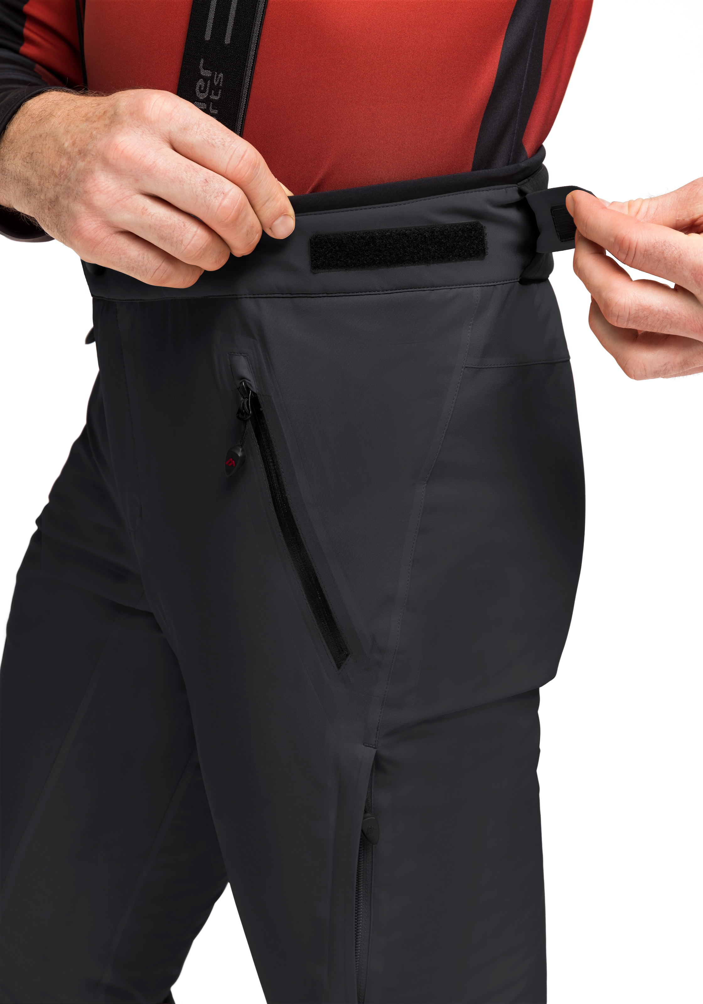 Maier Sports Skihose »Copper slim«  Herren Schneehose mit Hosenträgern, wind/wasserdicht, Slim Fit