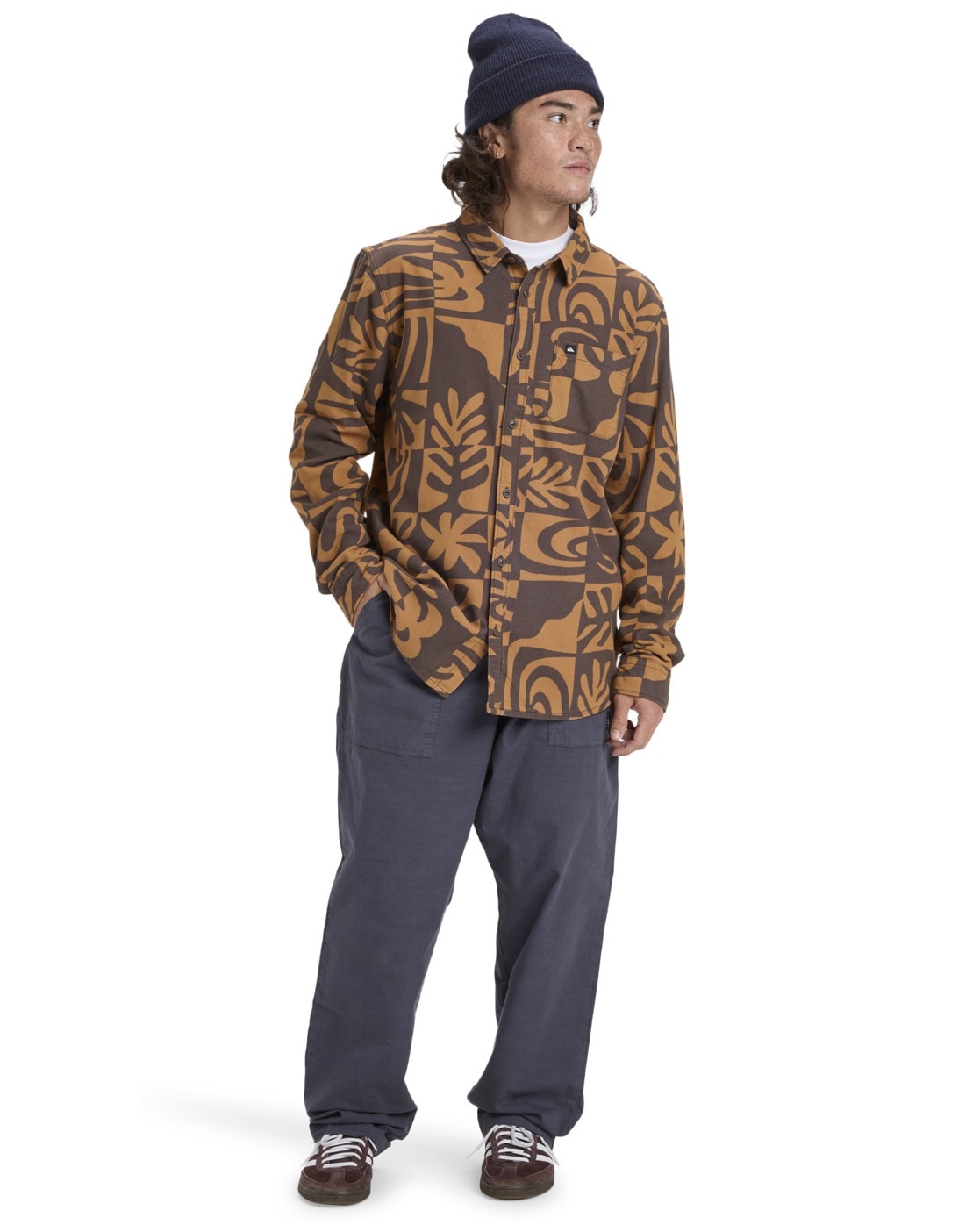 Quiksilver Langarmhemd »Motherfly Printed«