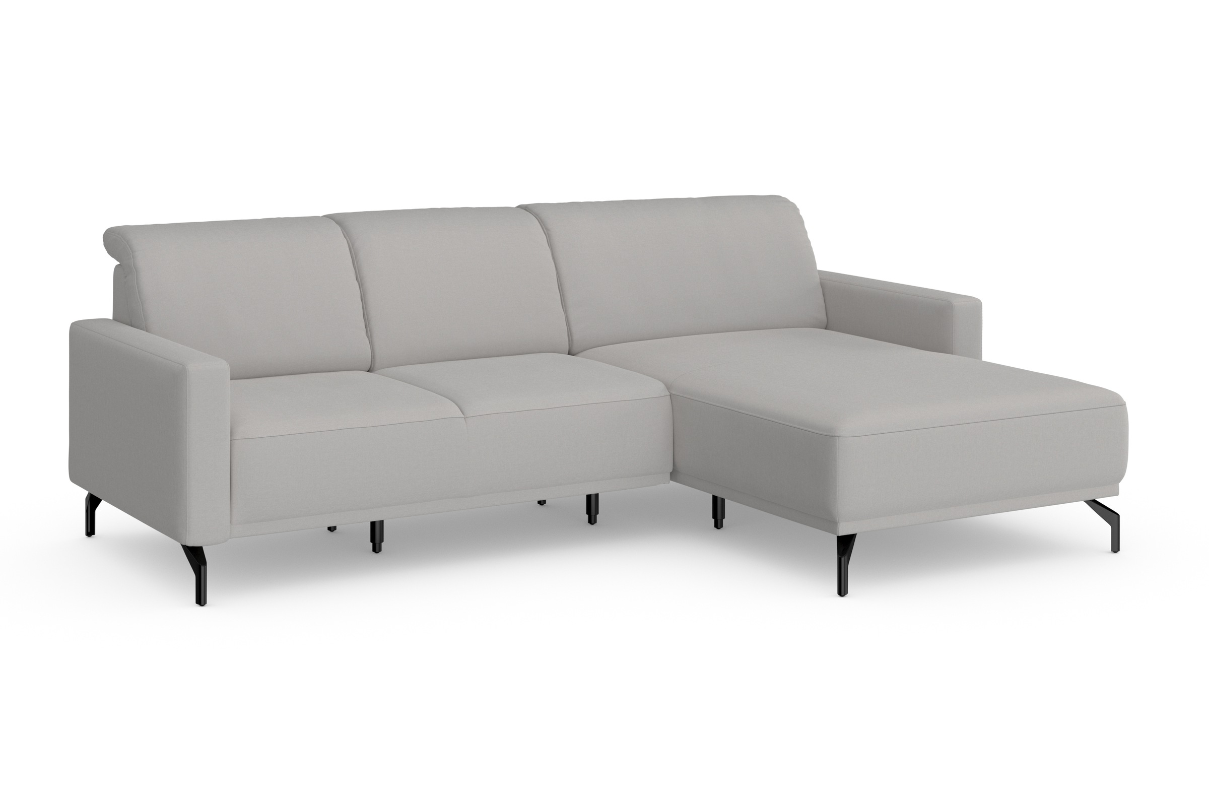 sit&more Ecksofa »Bailando L-Form«, wahlweise mit Kopfteilverstellung und Vorziehsitz, motorisch