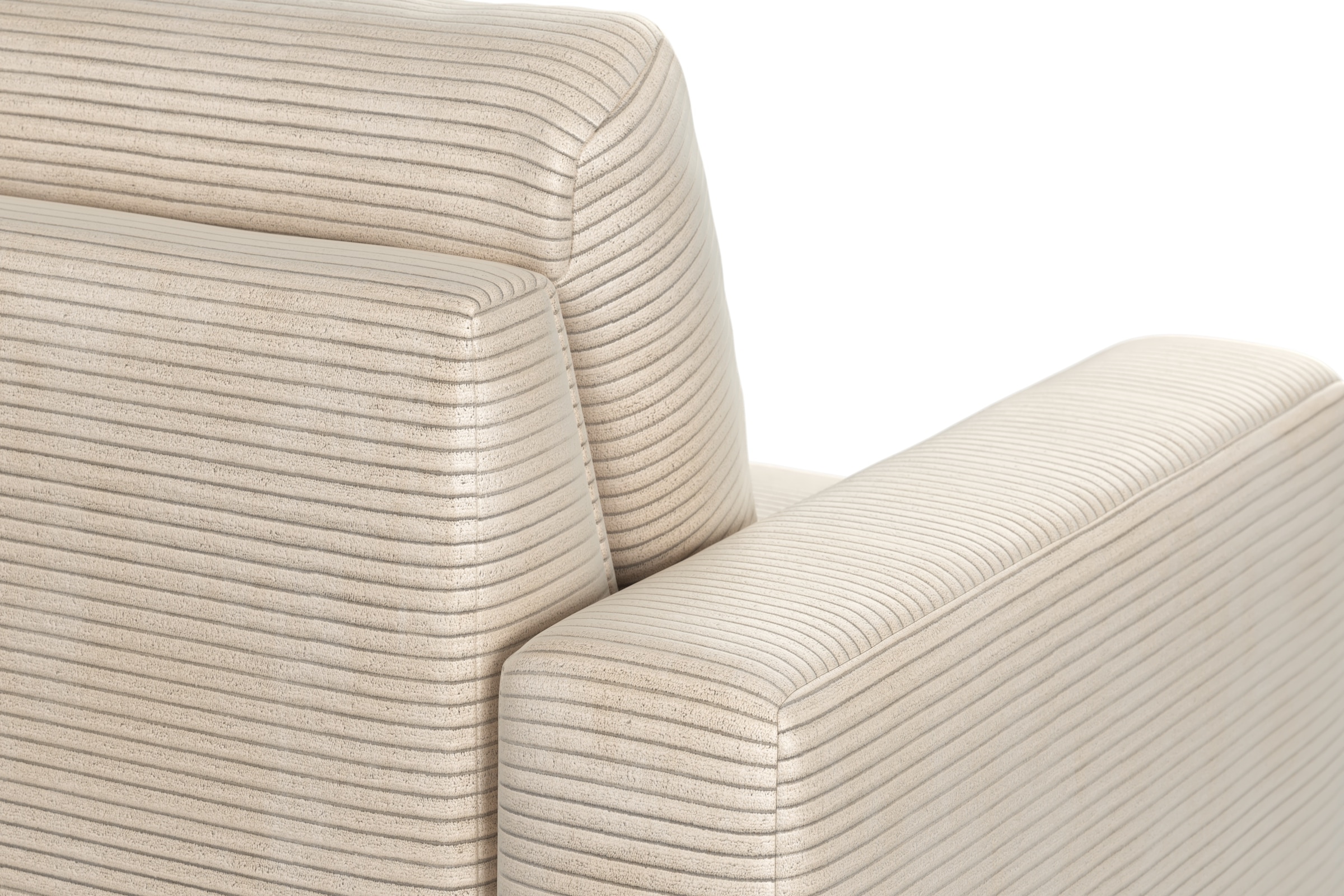 Home affaire Ecksofa »Summer L-Form«, mit Recamiere, mit oder ohne Bettfunktion und Bettkasten, Cord-Bezug