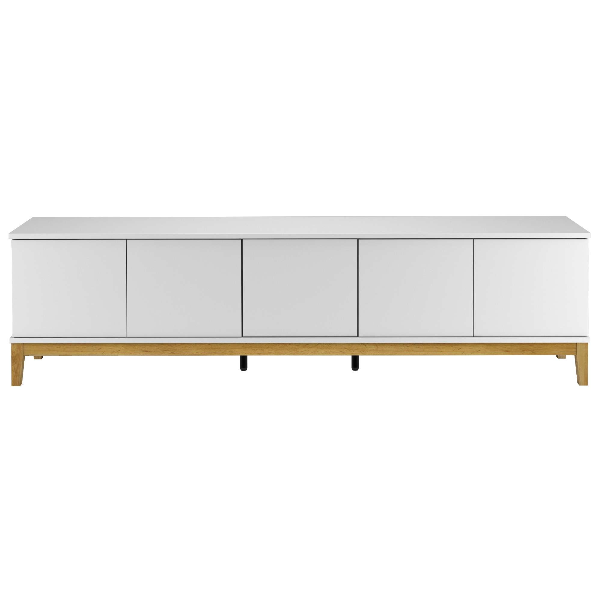 andas Lowboard »Maryd« TV-Kommode mit Kabeldurchführung, Push-to-Open Funktion, Breite 200 cm