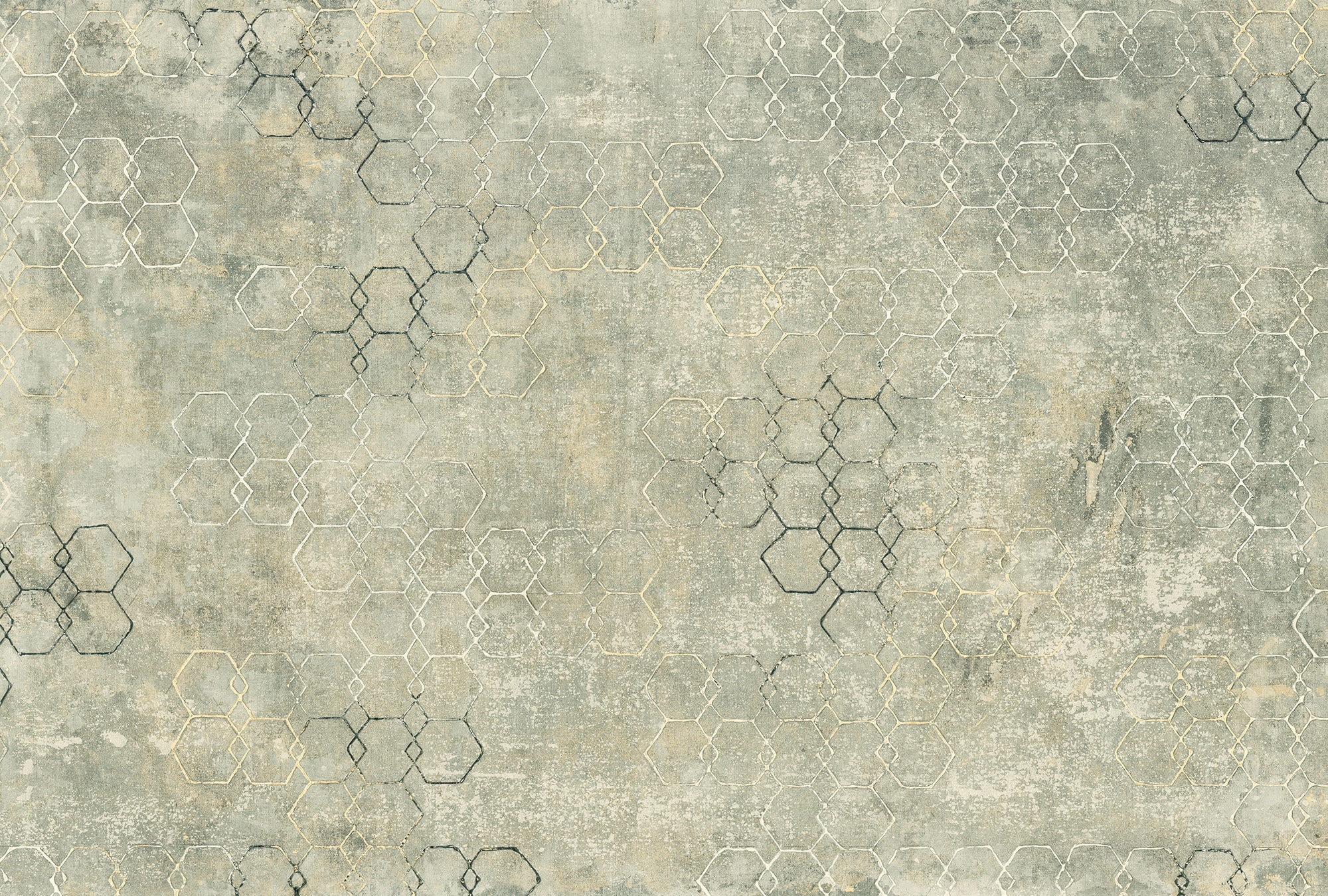 Architects Paper Fototapete »Atelier 47 Hexagon Art 1« geometrisch glatt Vl günstig online kaufen