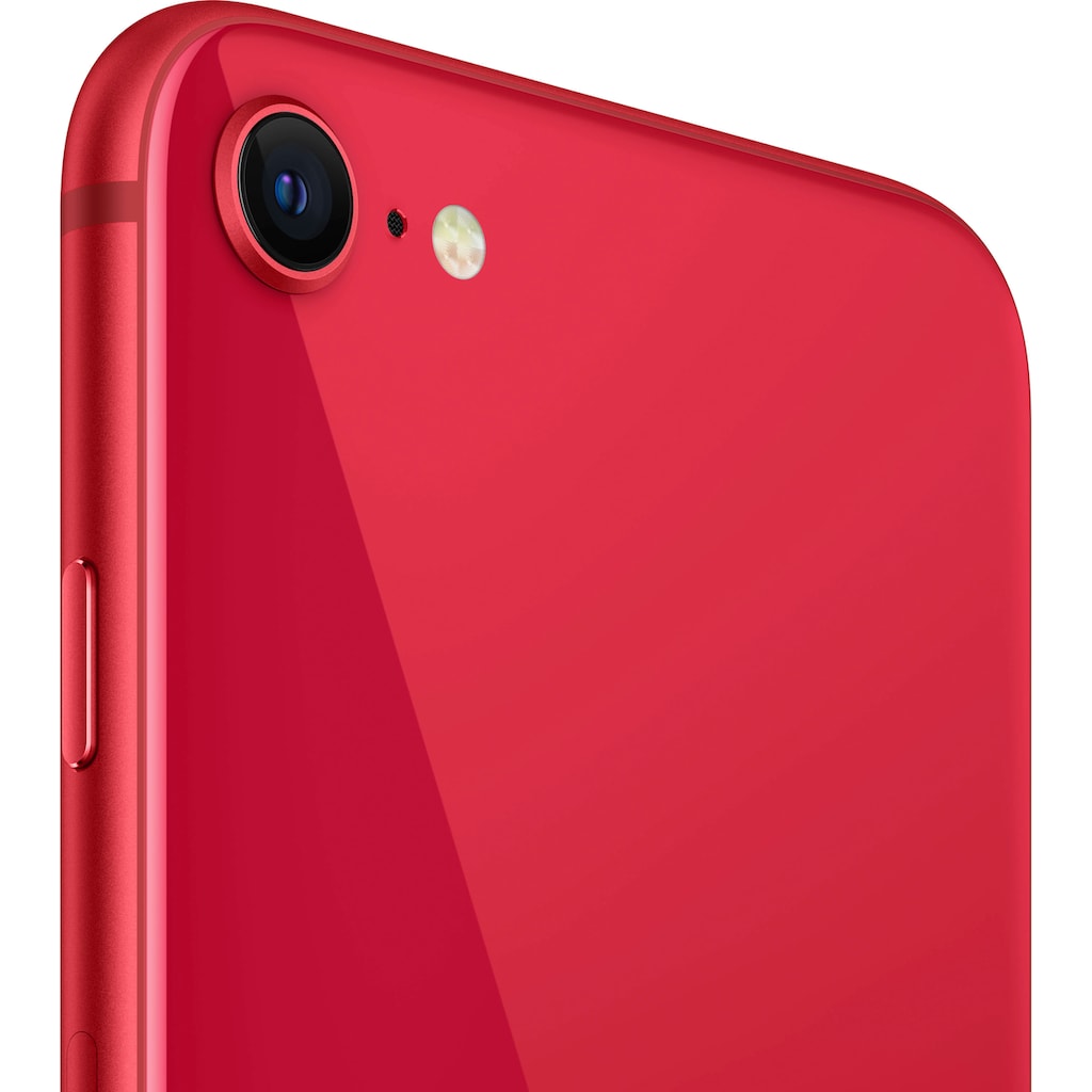 Apple Smartphone »iPhone SE (2020)«, red, 11,94 cm/4,7 Zoll, 128 GB Speicherplatz, 12 MP Kamera, ohne Strom-Adapter und Kopfhörer
