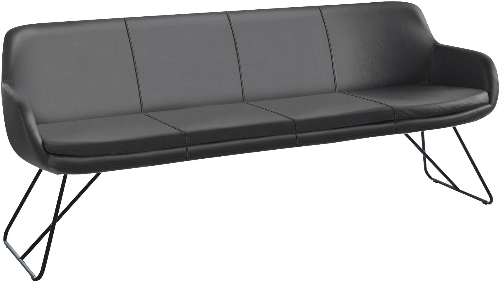 Musterring Essbank "Tavia" Schlittengestell in drei Ausführungen, Breite 18 günstig online kaufen