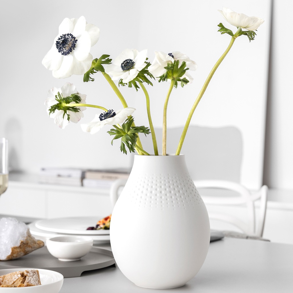 Villeroy & Boch Dekovase »Vase Perle Manufacture Collier 20 cm« günstig online kaufen