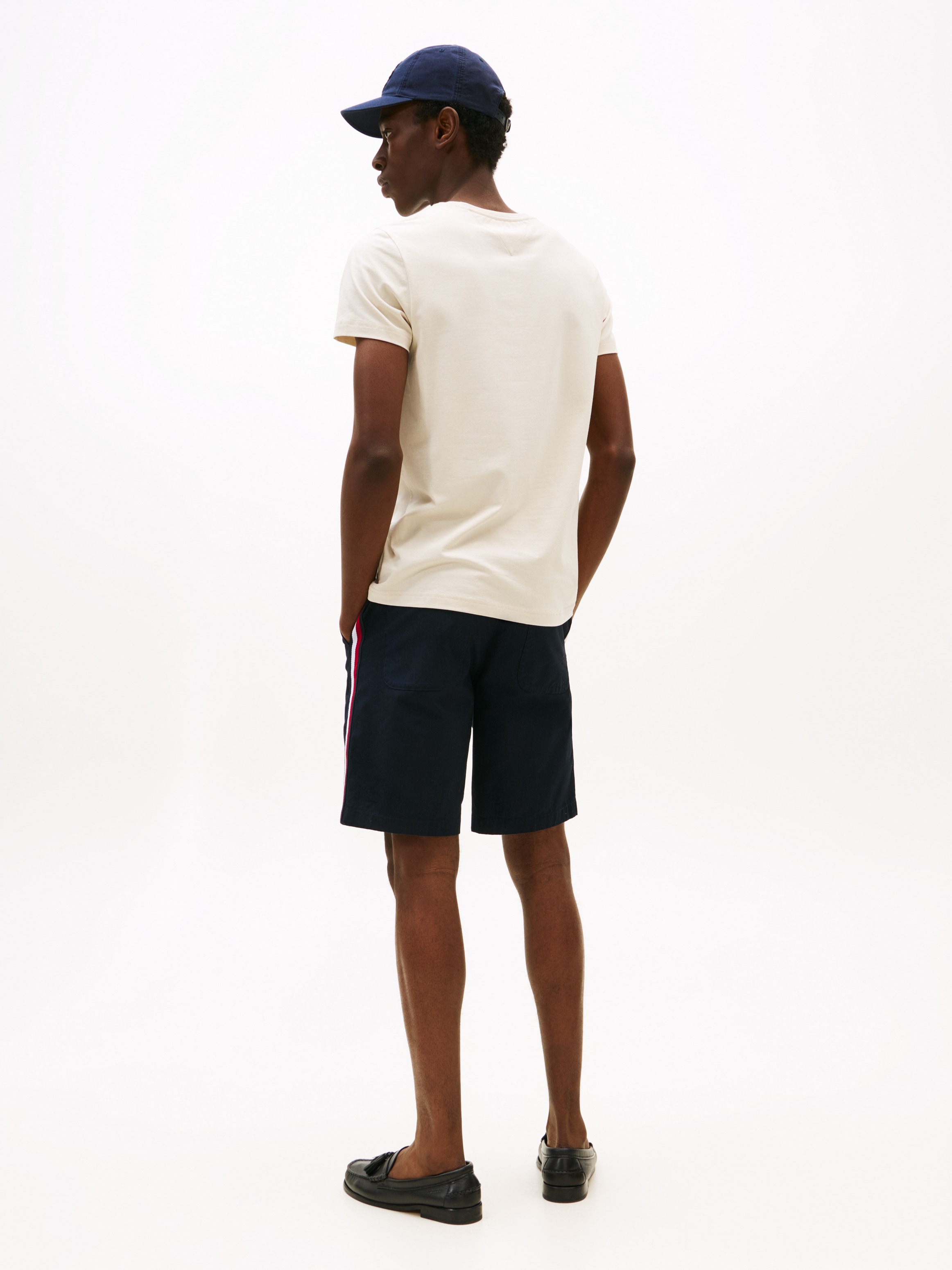 Tommy Hilfiger T-Shirt »STRETCH SLIM FIT TEE«, mit Rundhalsausschnitt