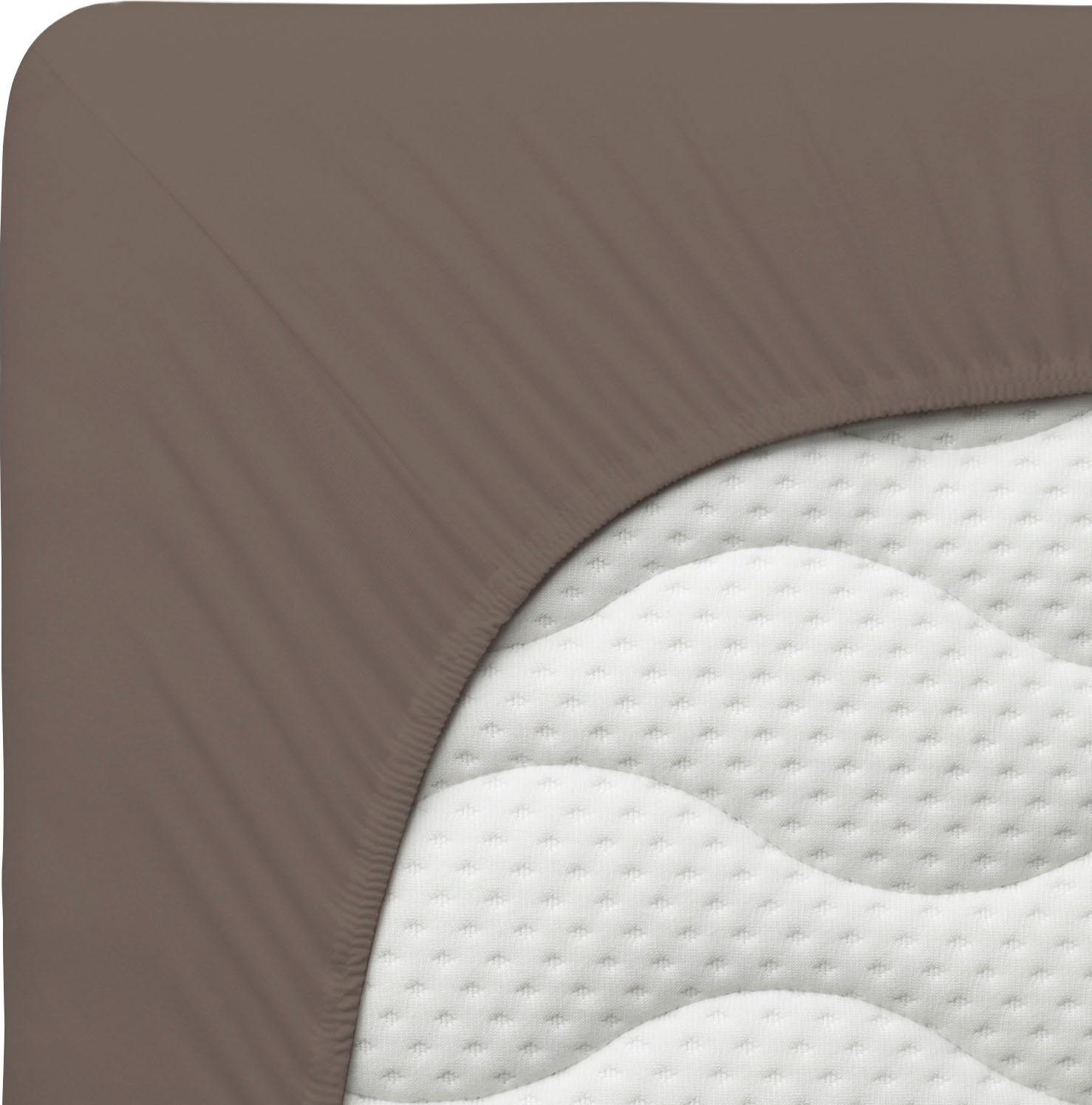 Schlafgut Spannbettlaken »Premium«, Zero Waste Verpackung, PREMIUM Qualität