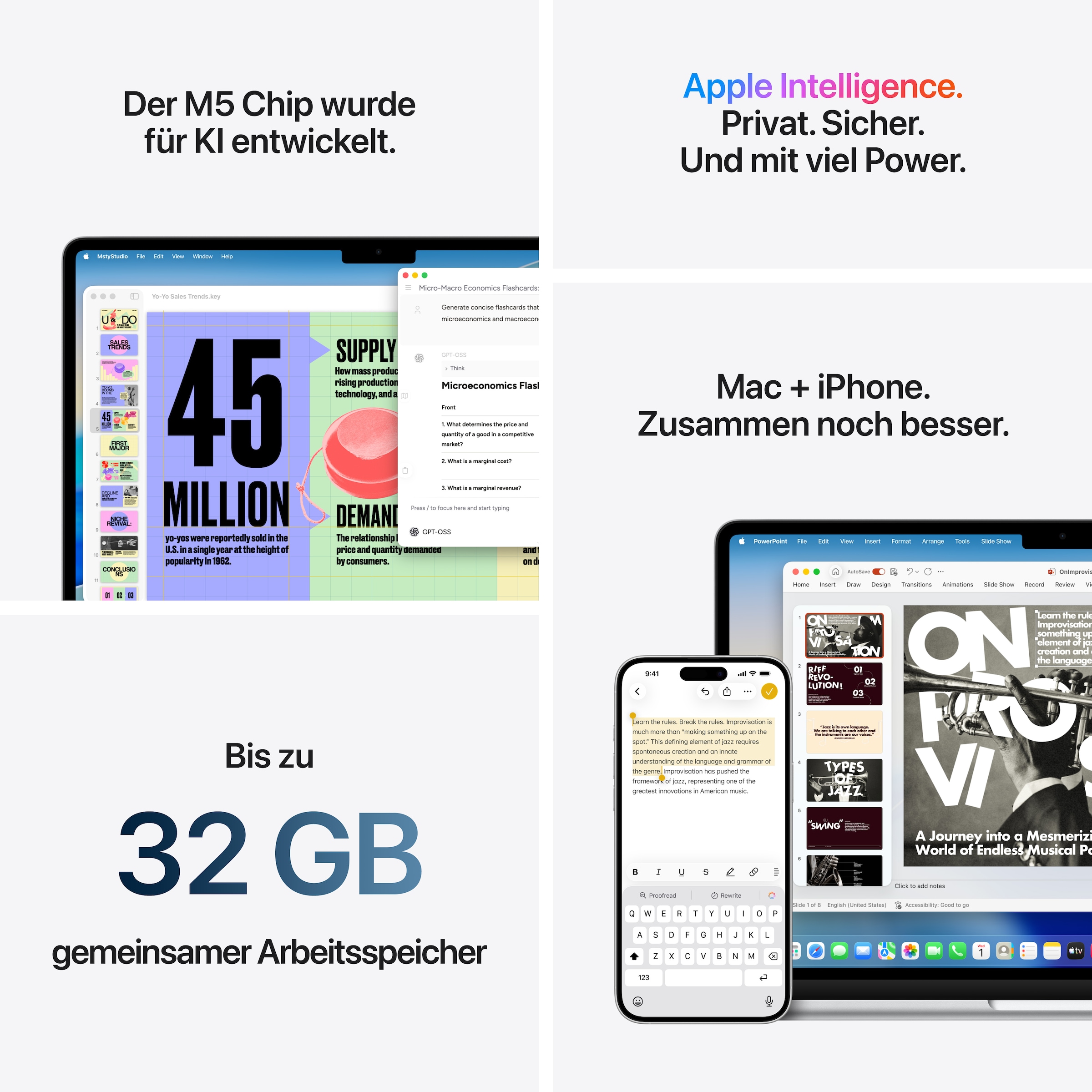 Apple Notebook »MacBook Air 13" CTO« 34,46 cm / 13,6 ″ Apple M5 10-Core GPU 2.000 GB SSD