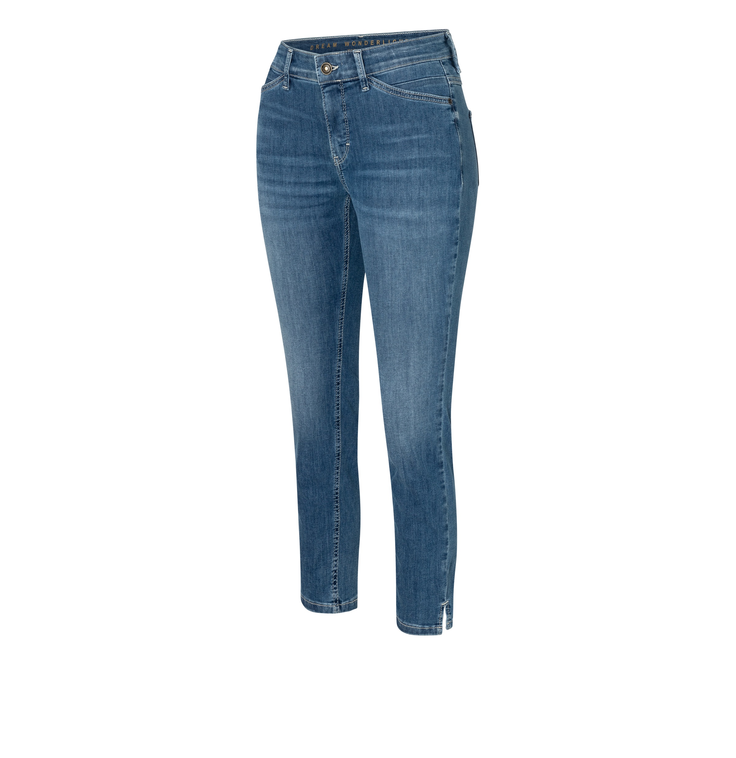 MAC 7/8-Jeans »Dream Summer«, verkürzt mit Schlitz am Saum