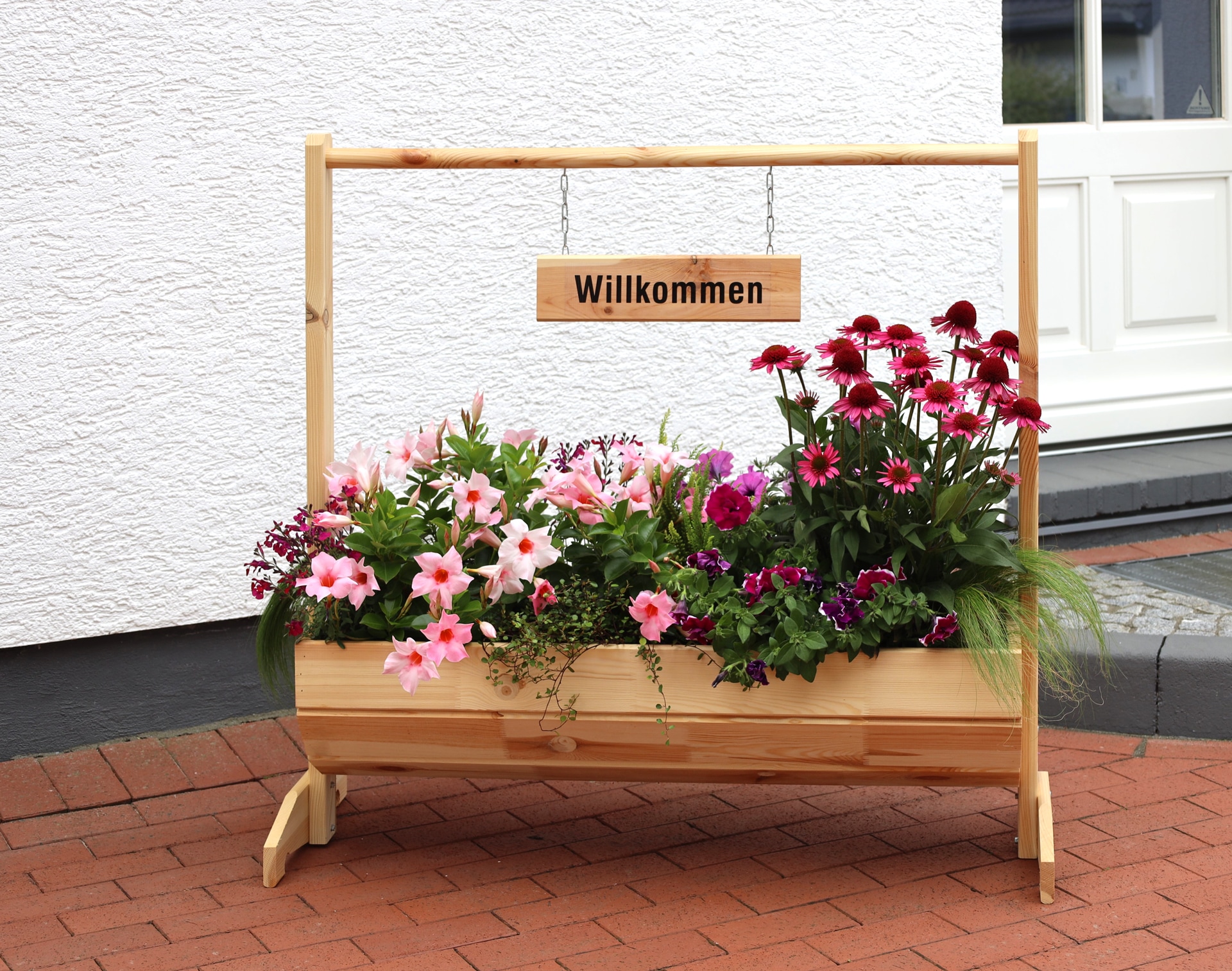 promadino Pflanzkübel »Willkommen«