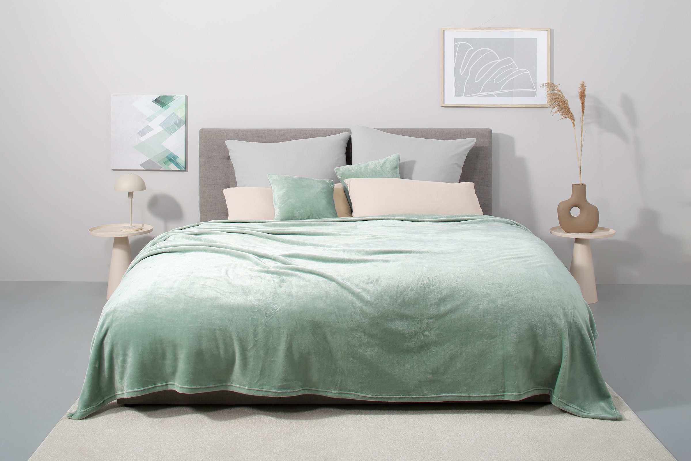 my home Tagesdecke »Desner3«, mit Cashmere-Touch, viele Farben erhältlich, günstig online kaufen