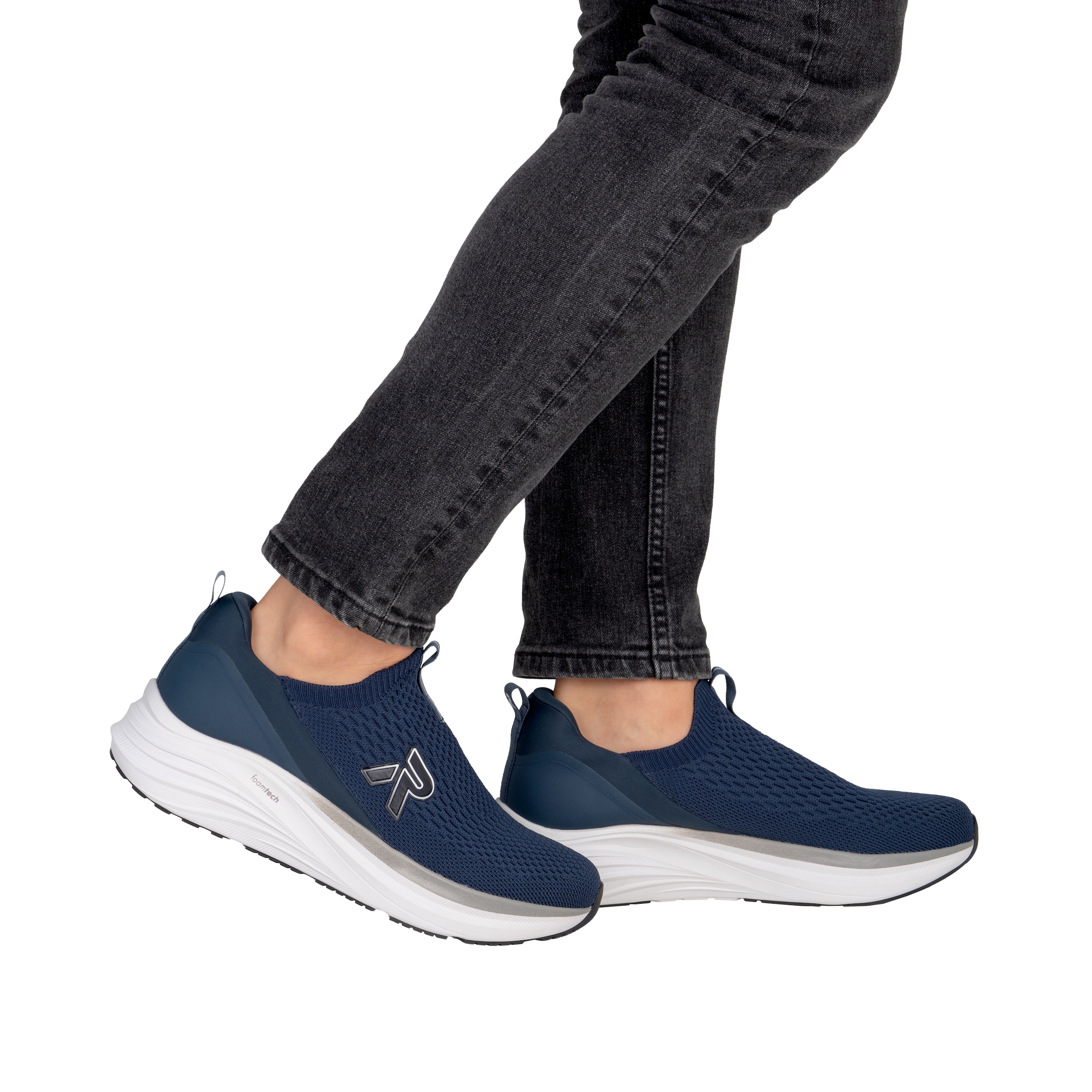 RIEKER Sport Slipper  Slipper, Schlupfschuh, Freizeitsneaker mit sockenähnlichem Einstieg