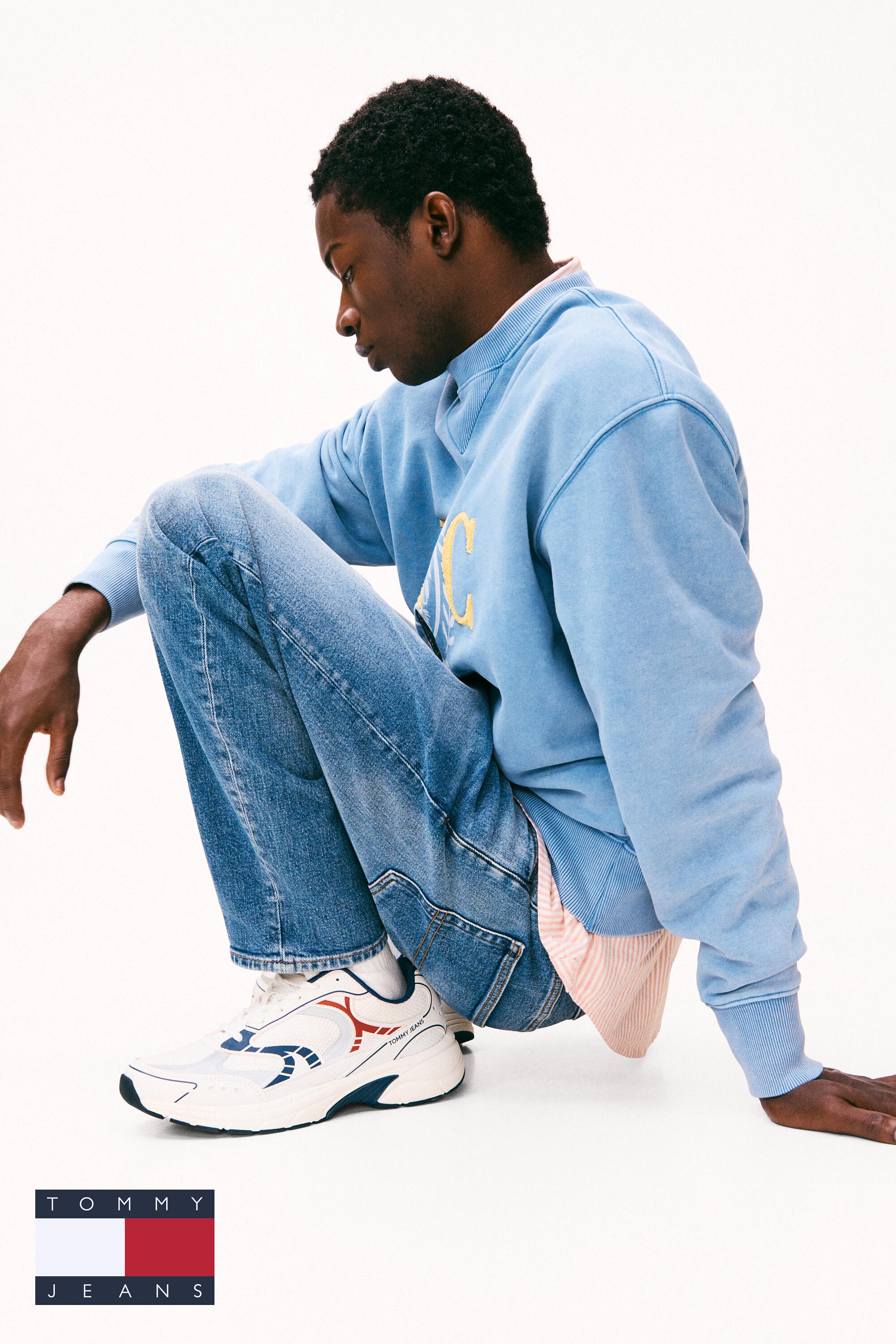 Tommy Jeans Sneaker »ARCHIVE'25«  , Freizeitschuh, Halbschuh, Schnürschuh mit Kontrastbesätzen