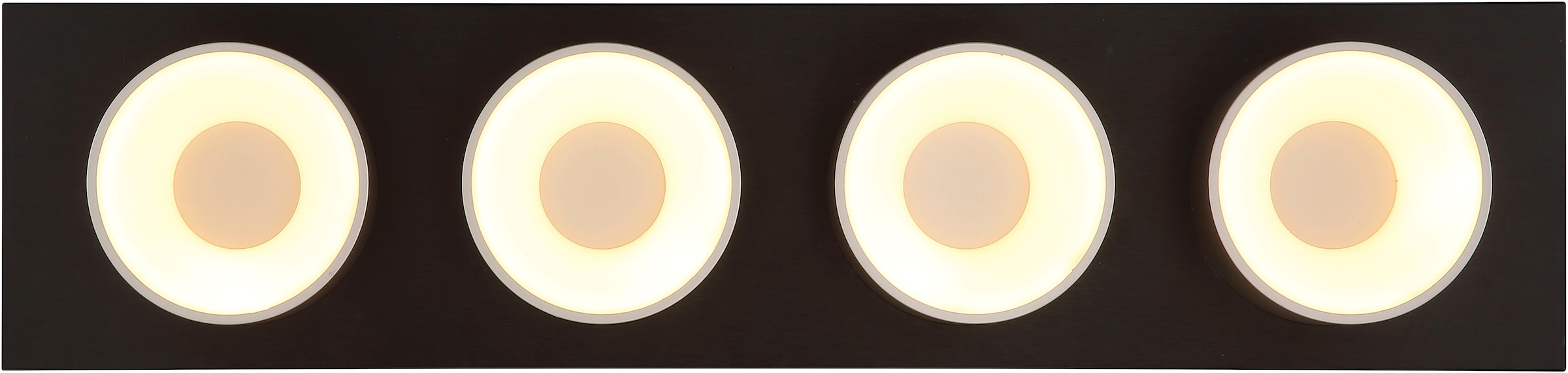 GLOBO LIGHTING Deckenleuchte »RAYMOND« LED-Modul 1 Stk. Warmweiß Deckenlampe Wohnzimmer-Leuchte Schlafzimmer-Leuchte Flur Küche