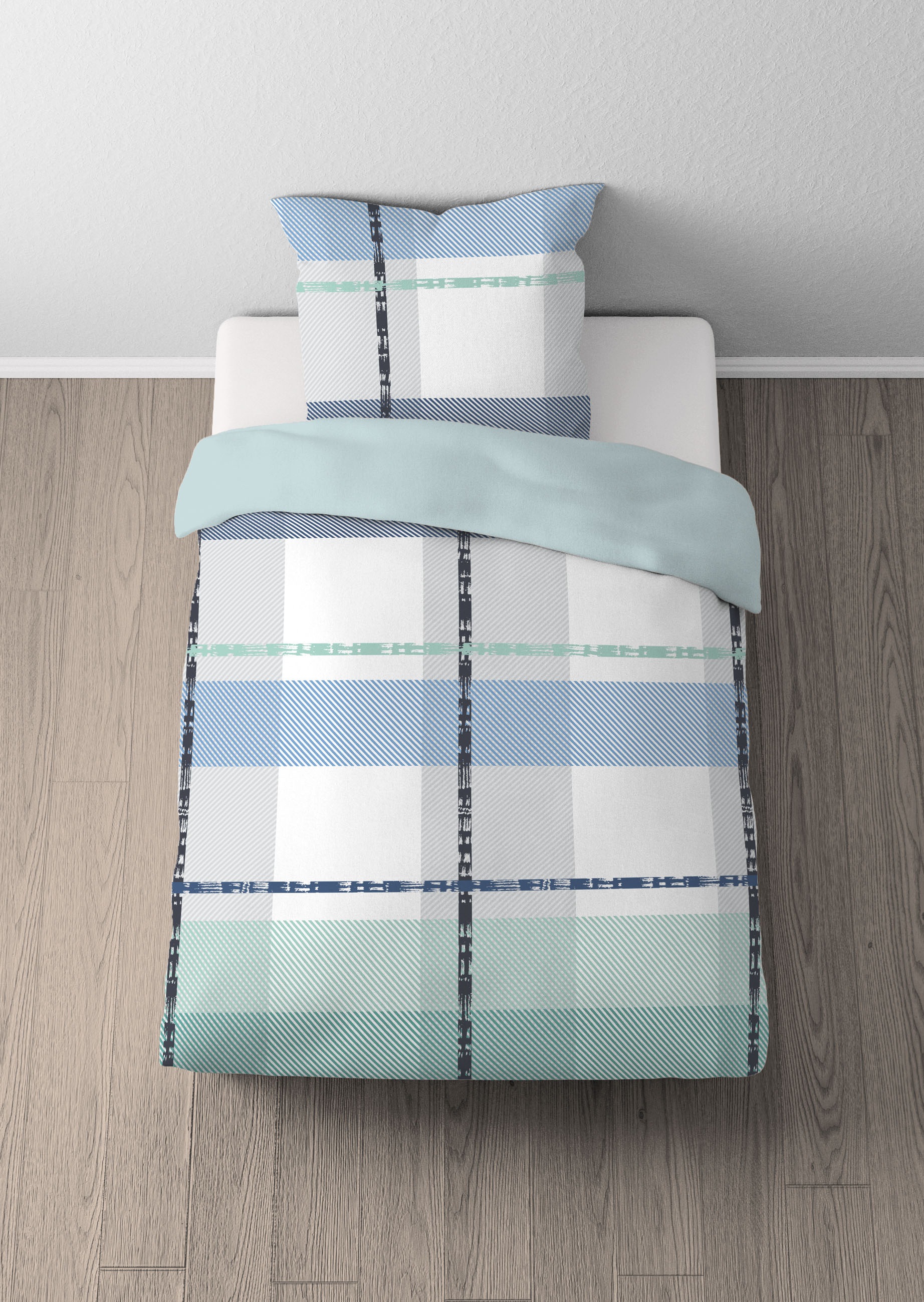 Castell - Markenbettwäsche Wendebettwäsche »0270746« 2 Stk. tlg. Cooling-Ef günstig online kaufen